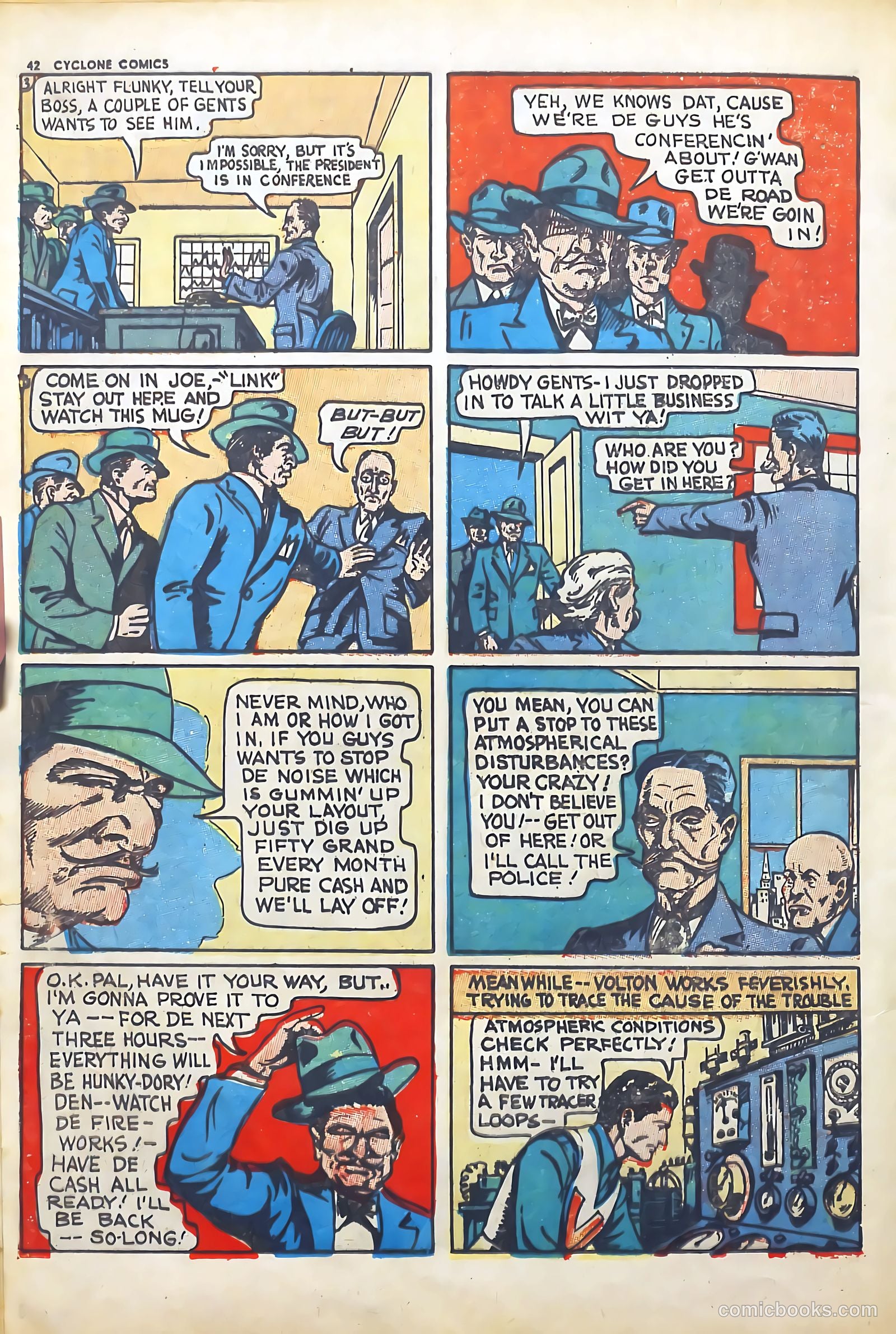 Cyclone Comics #3 (1940) — page 41 of 62