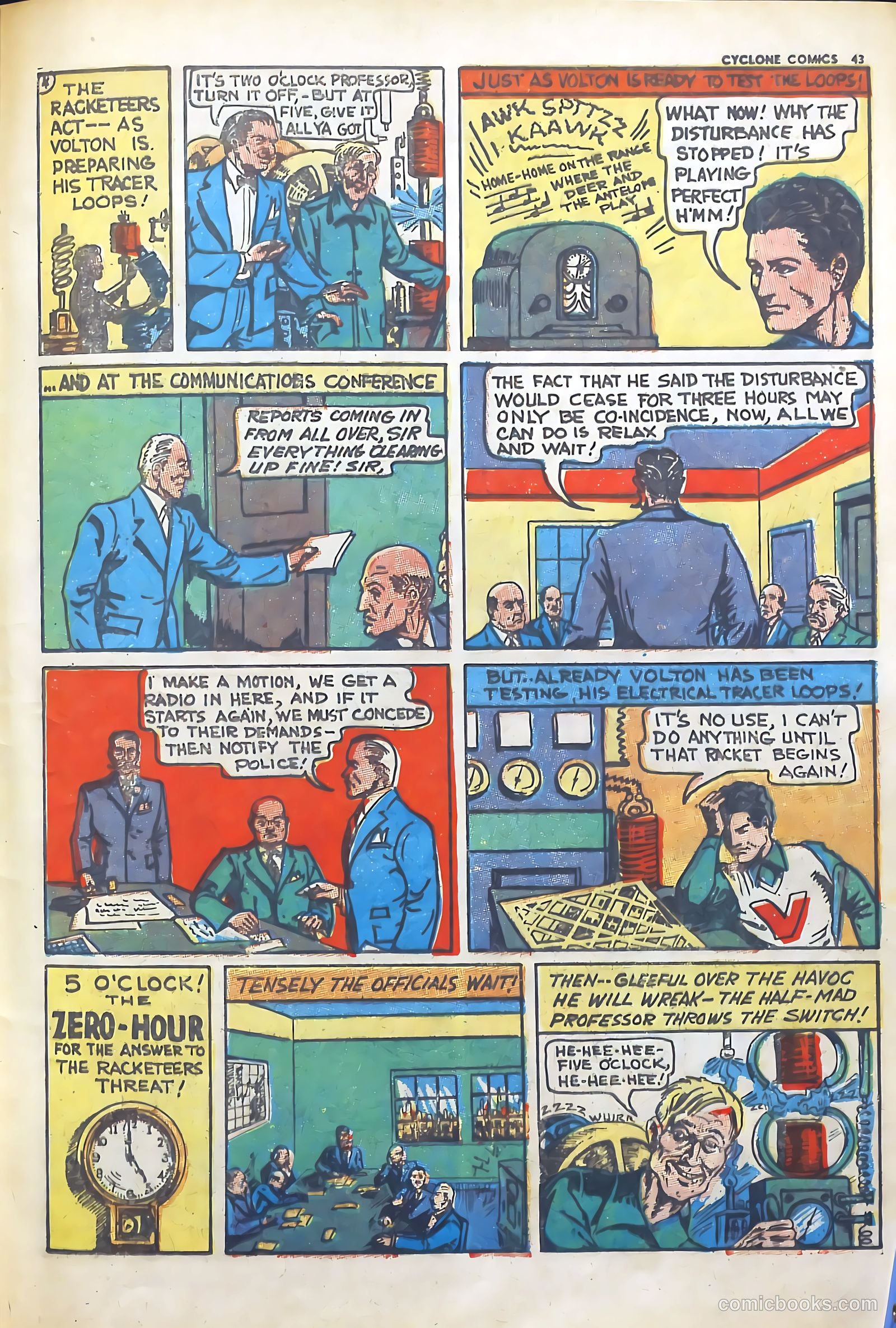 Cyclone Comics #3 (1940) — page 42 of 62