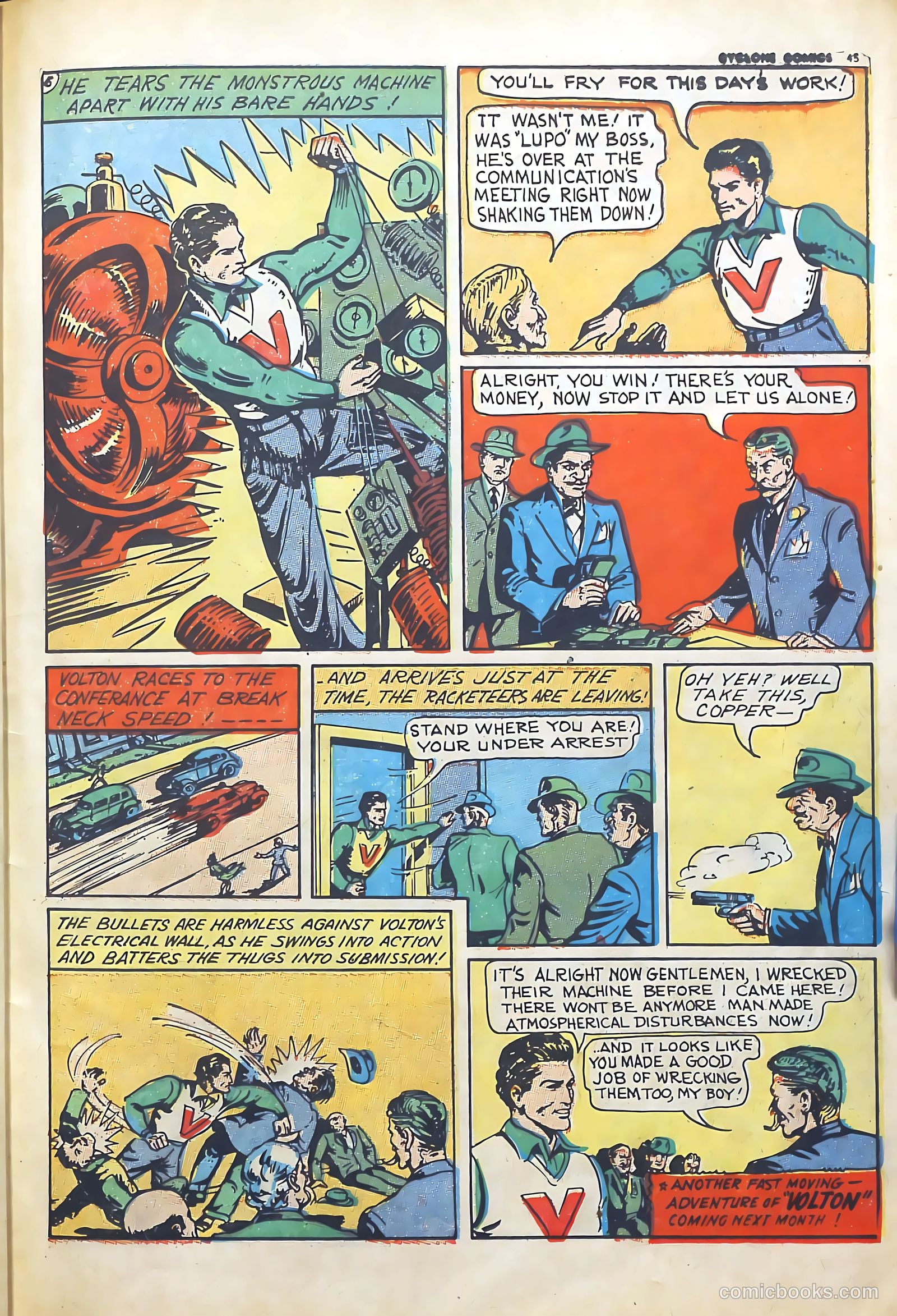 Cyclone Comics #3 (1940) — page 44 of 62