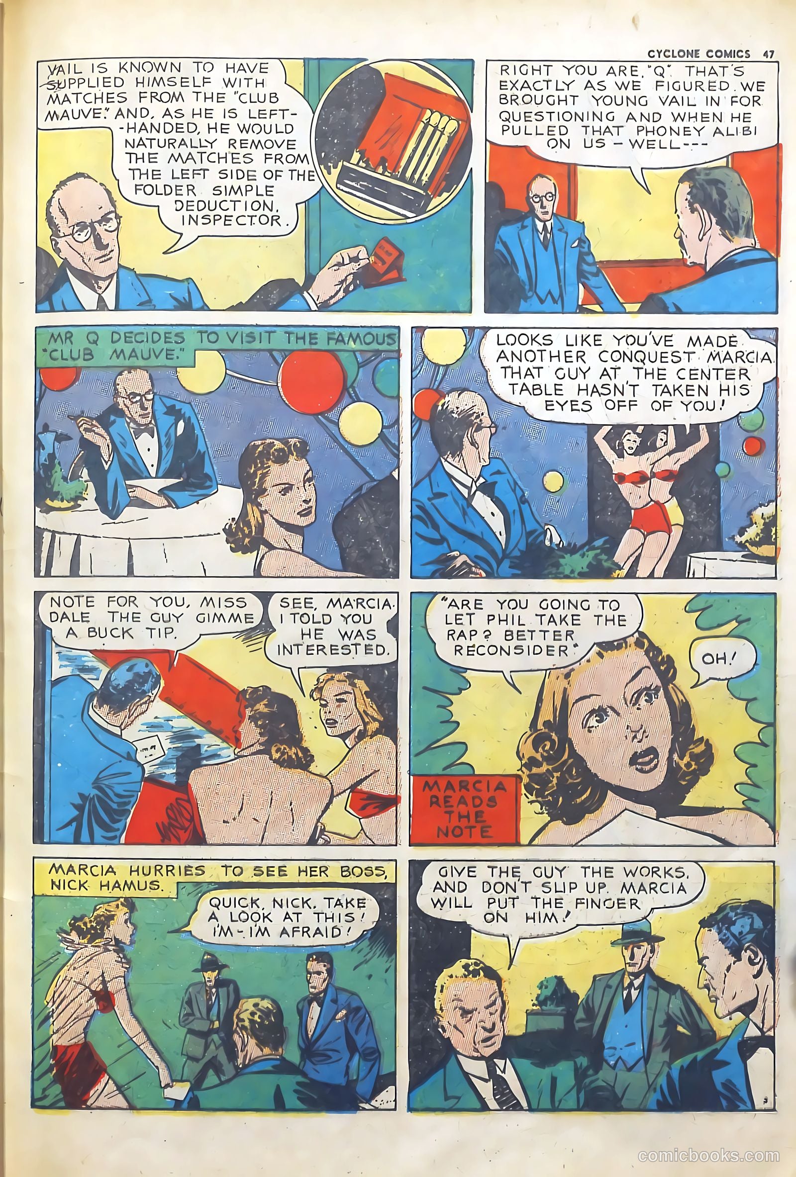 Cyclone Comics #3 (1940) — page 46 of 62