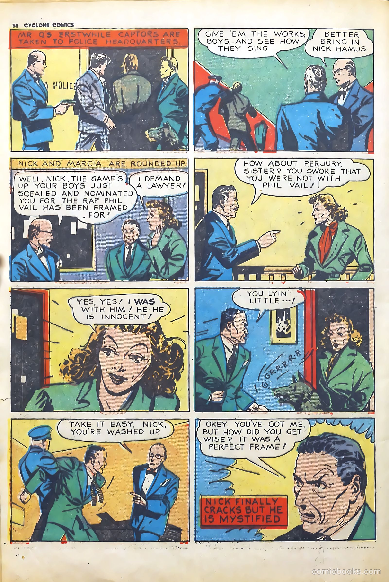 Cyclone Comics #3 (1940) — page 49 of 62
