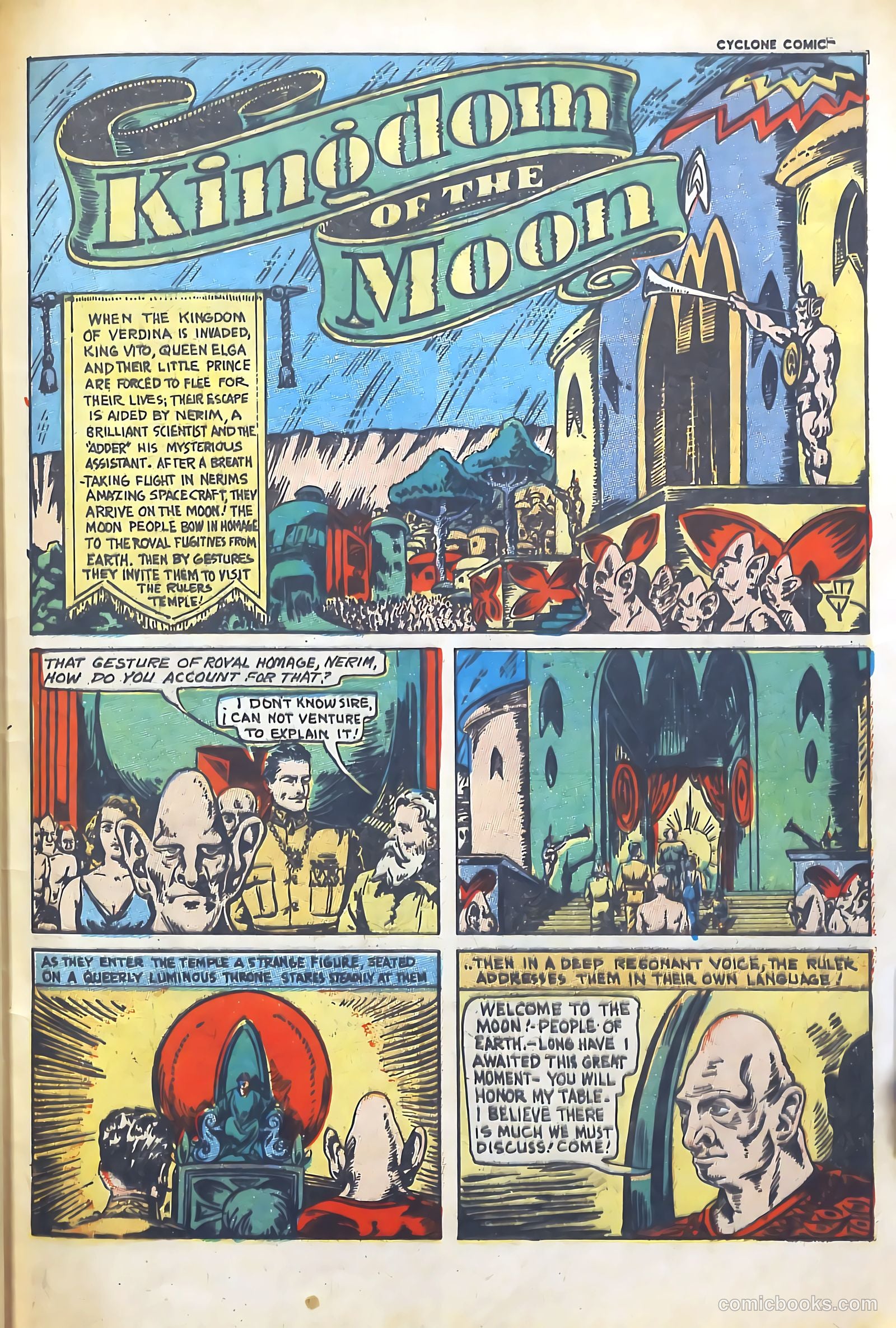 Cyclone Comics #3 (1940) — page 58 of 62
