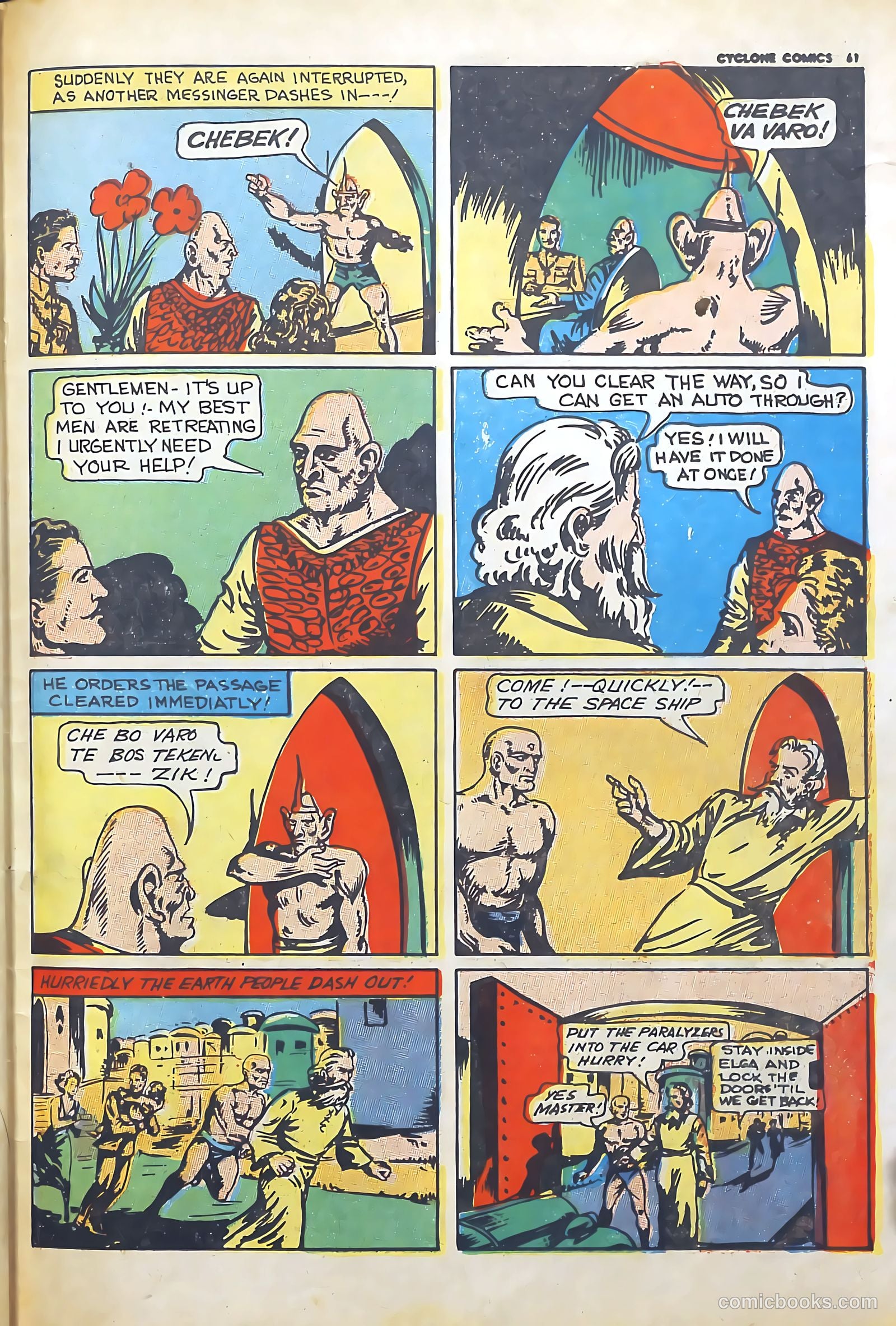 Cyclone Comics #3 (1940) — page 60 of 62
