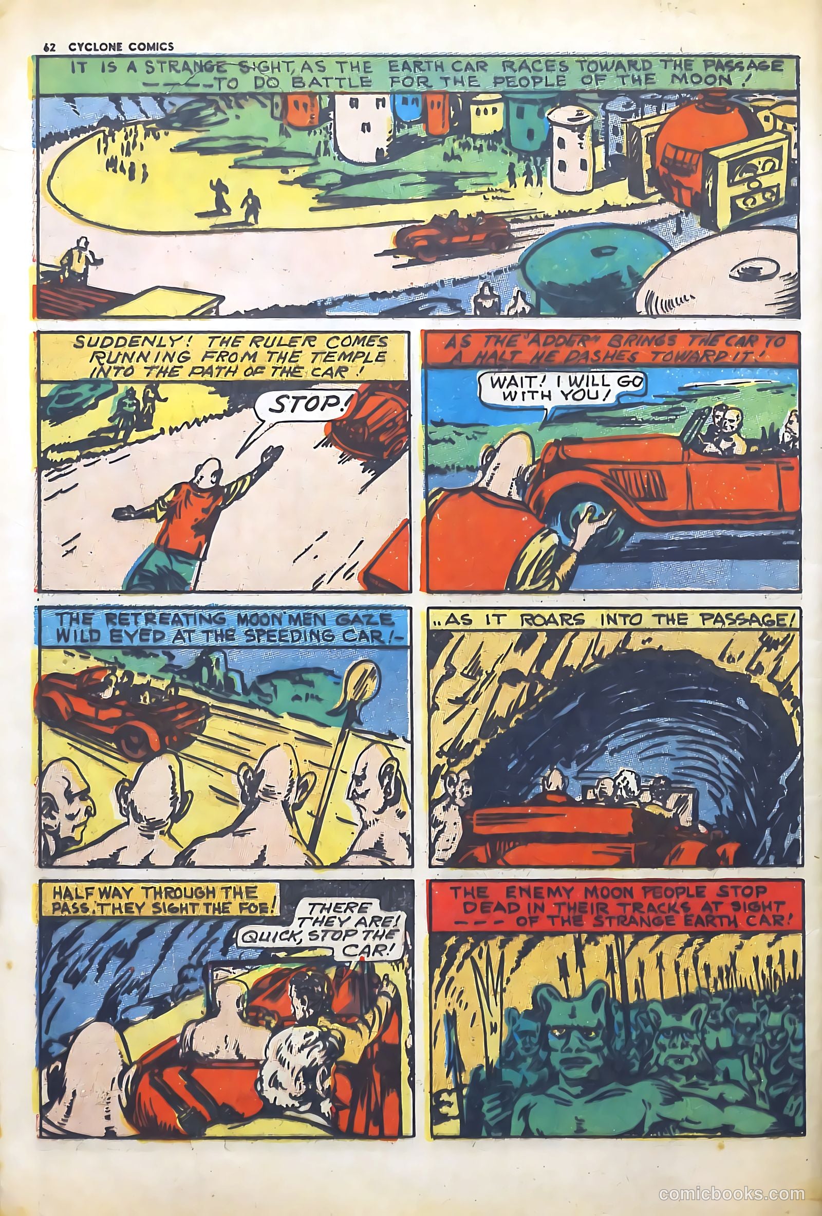 Cyclone Comics #3 (1940) — page 61 of 62