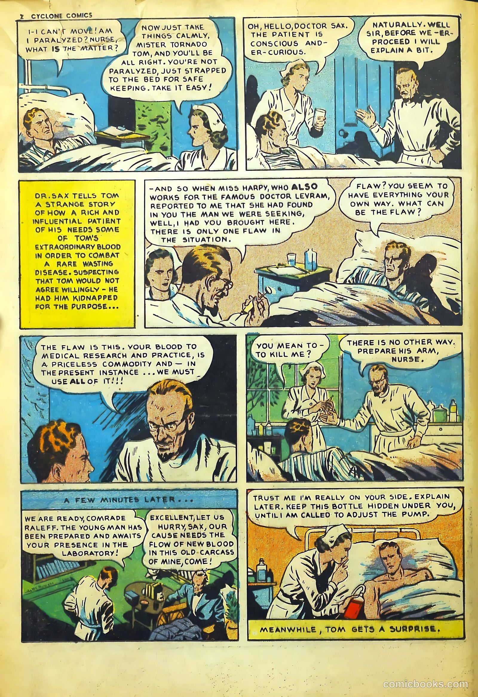 Cyclone Comics #5 (1940) — page 4 of 68