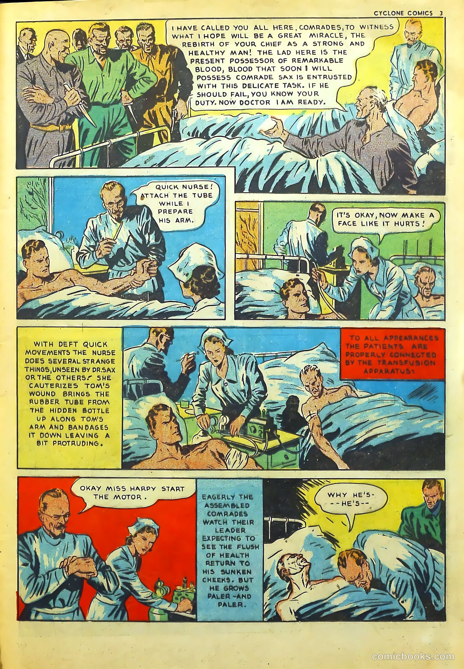 Cyclone Comics #5 (1940) — page 5 of 68