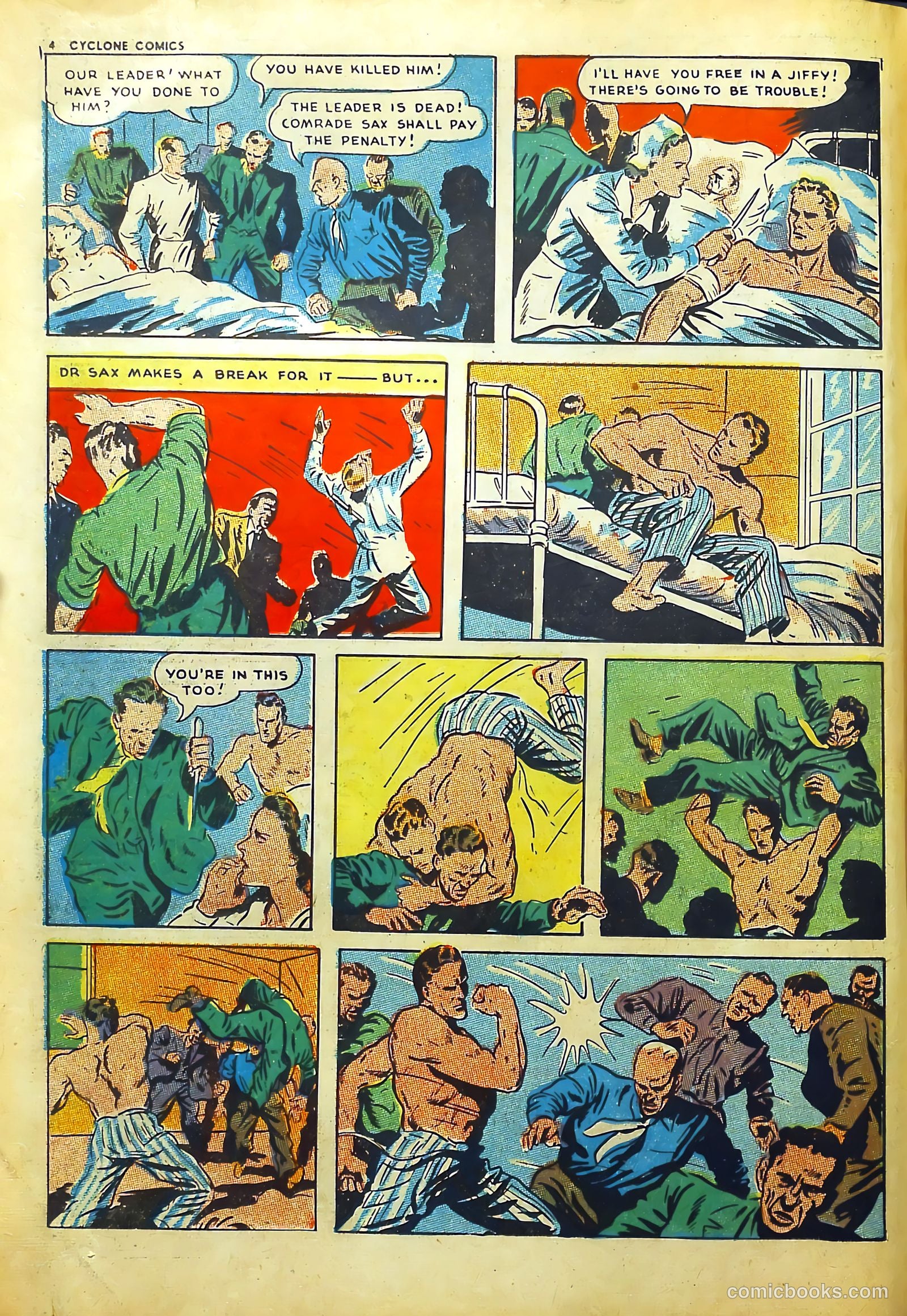 Cyclone Comics #5 (1940) — page 6 of 68