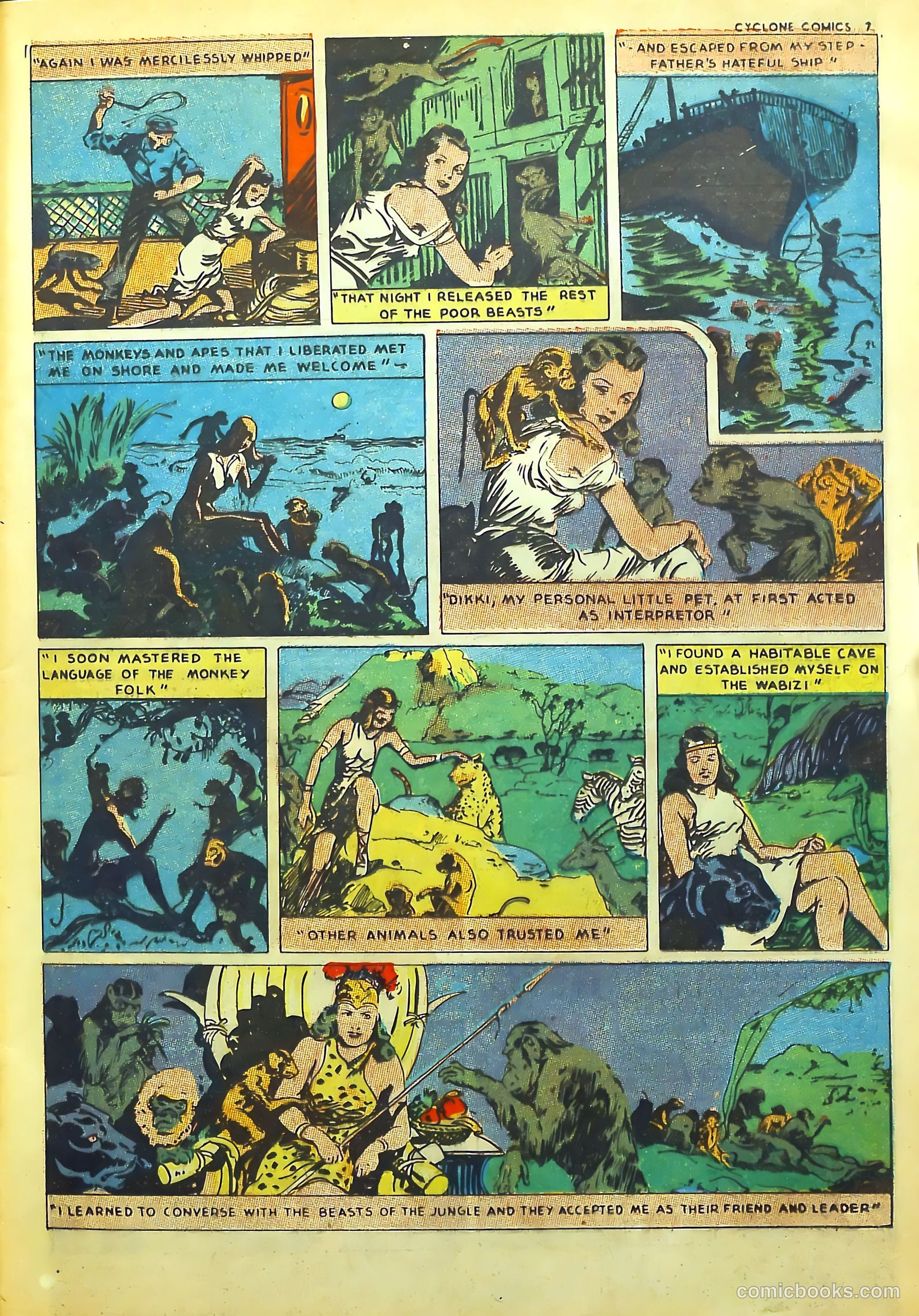 Cyclone Comics #5 (1940) — page 9 of 68
