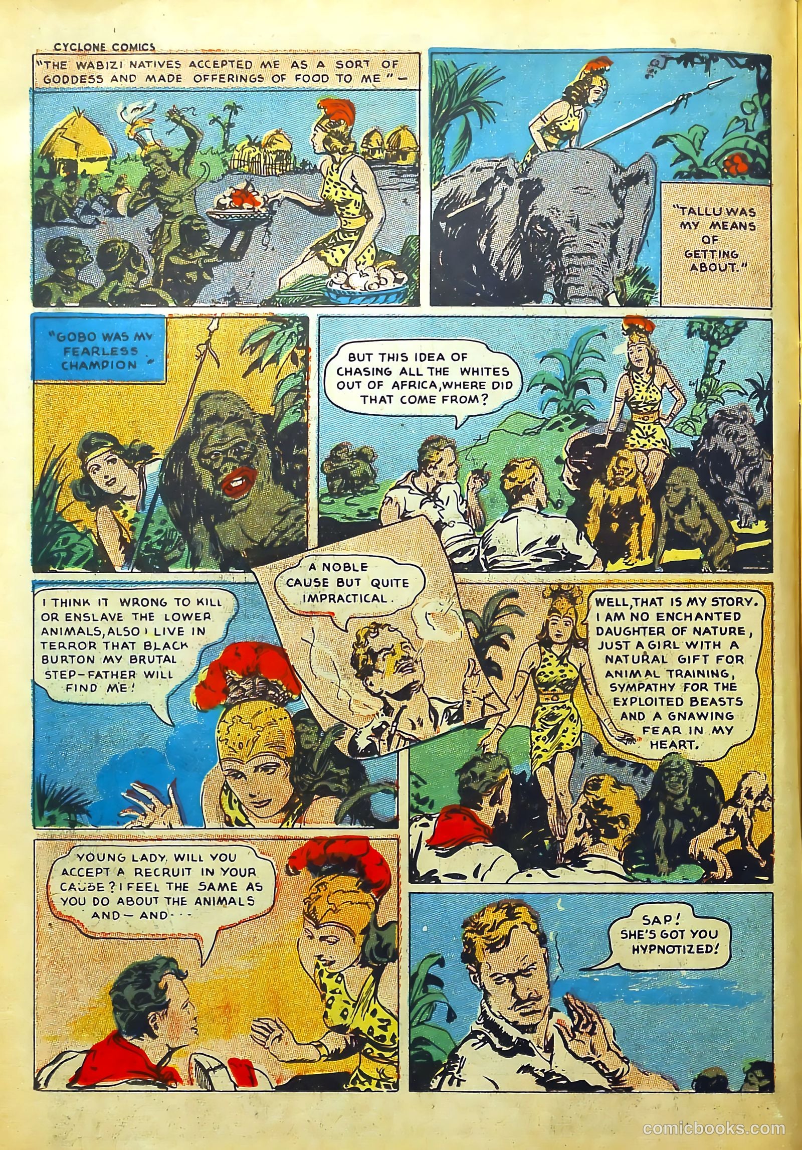 Cyclone Comics #5 (1940) — page 10 of 68