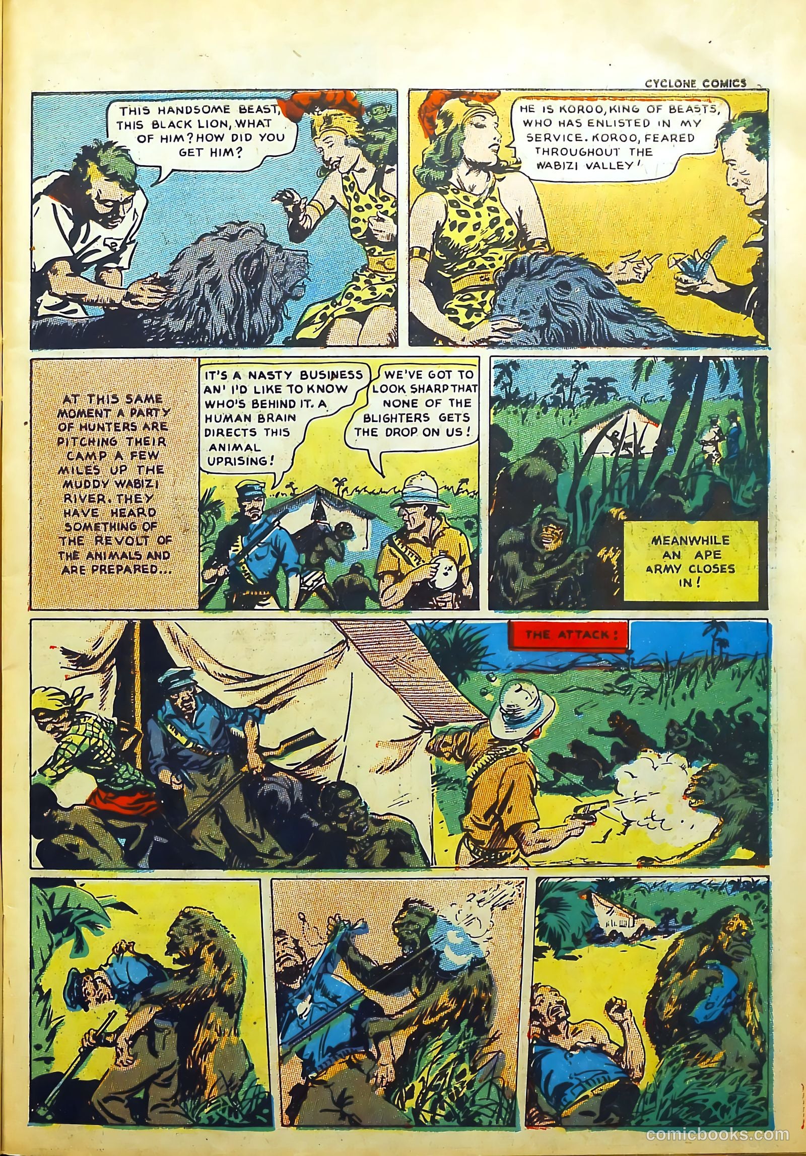 Cyclone Comics #5 (1940) — page 11 of 68