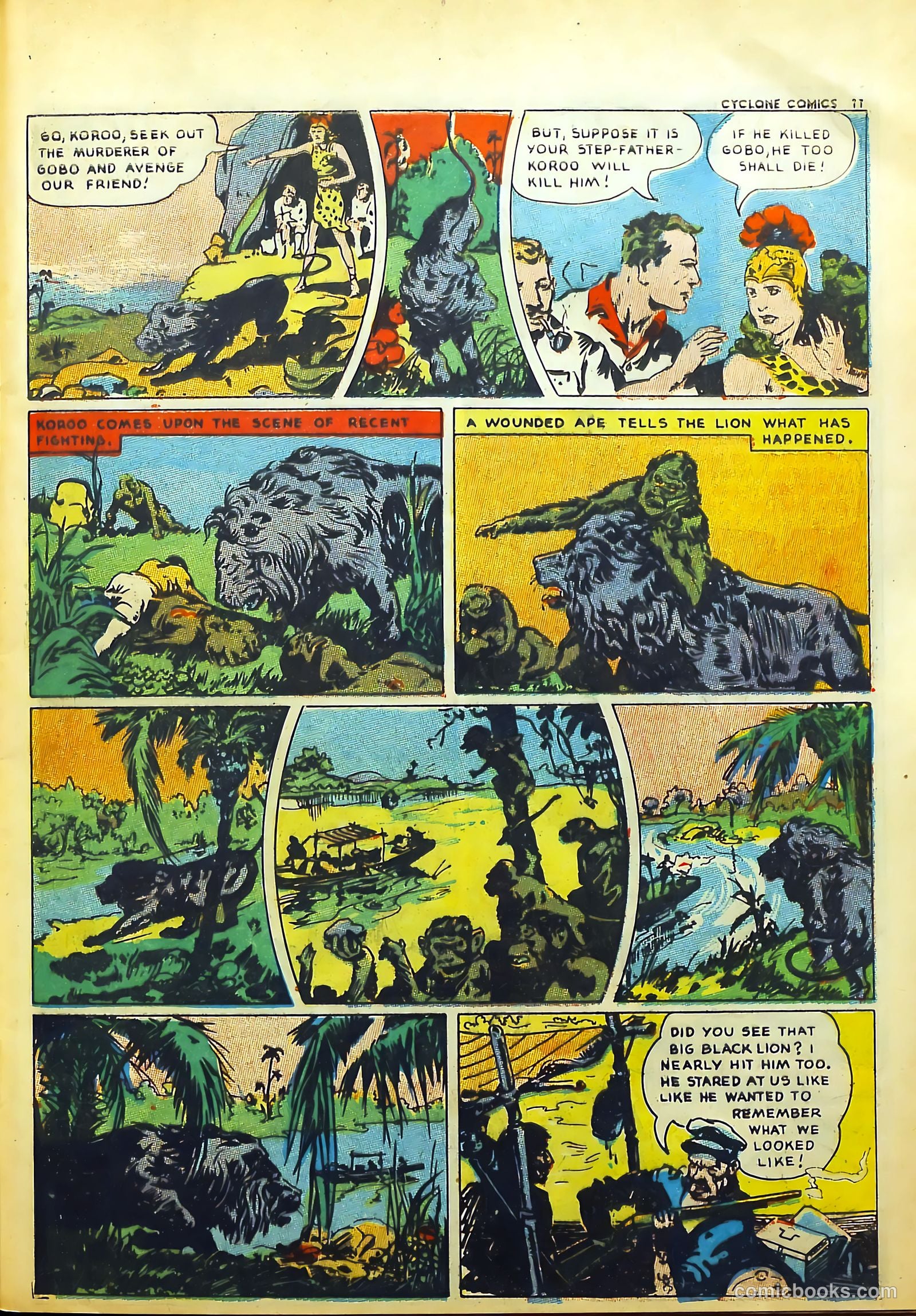 Cyclone Comics #5 (1940) — page 13 of 68