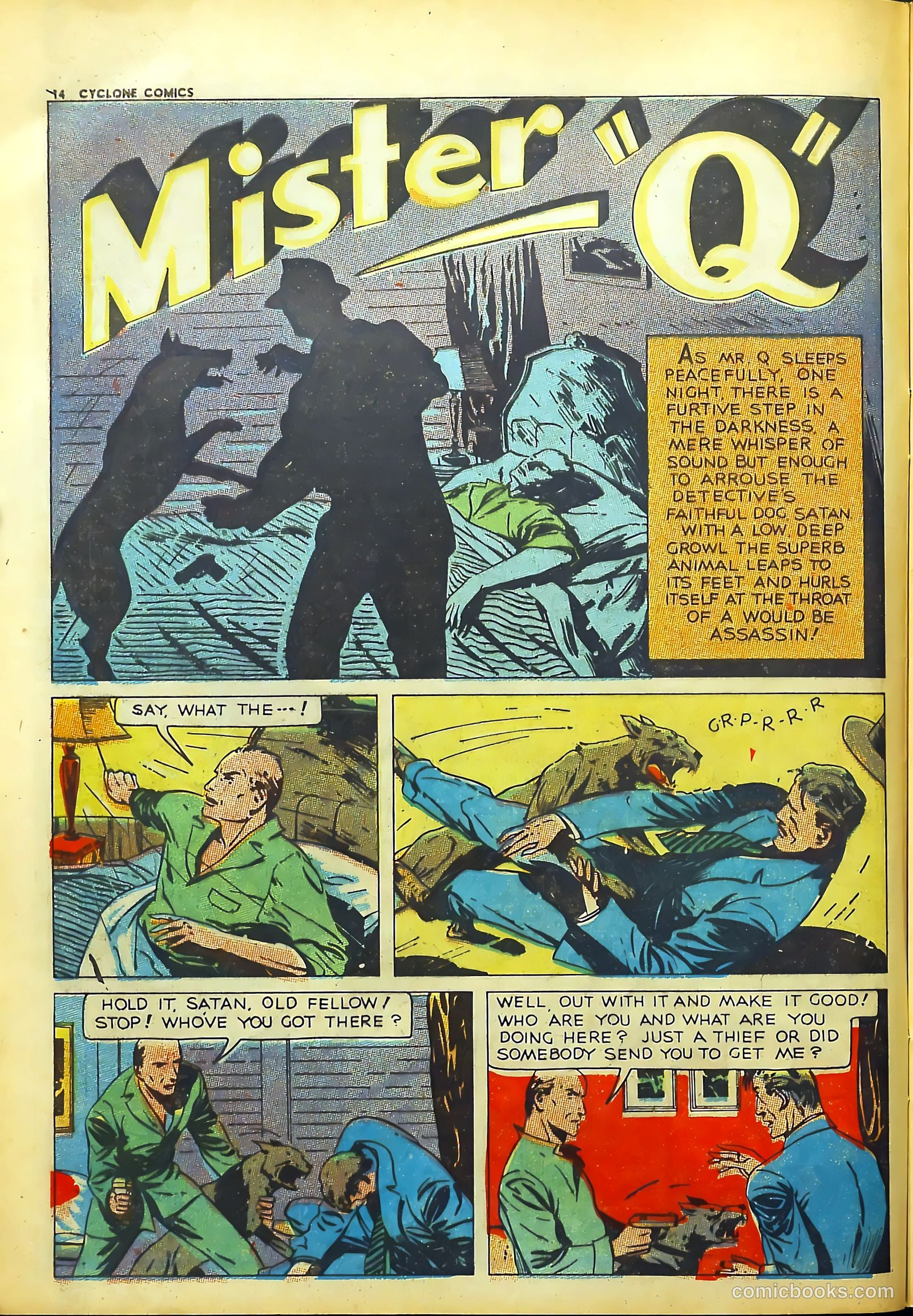 Cyclone Comics #5 (1940) — page 16 of 68
