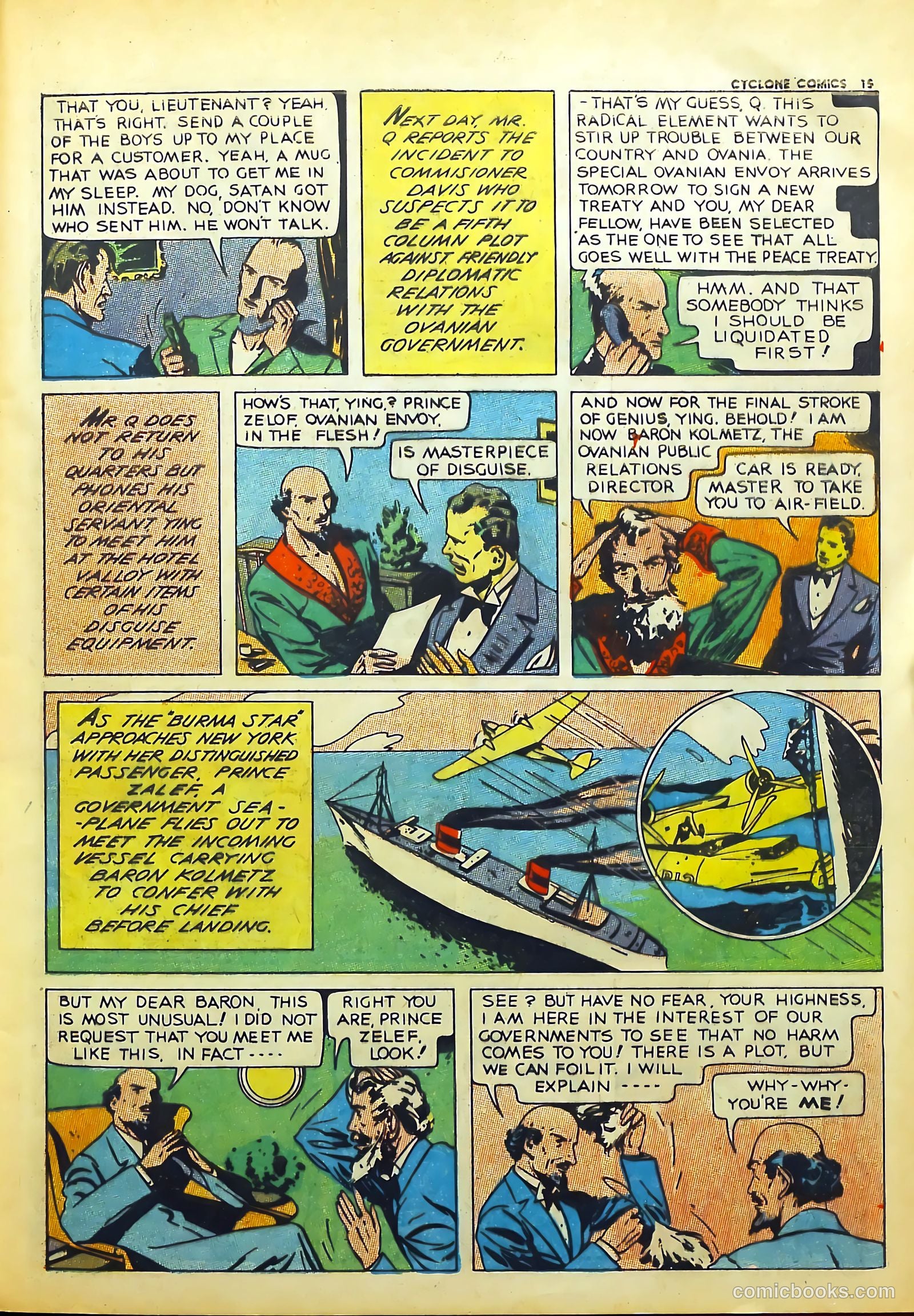 Cyclone Comics #5 (1940) — page 17 of 68