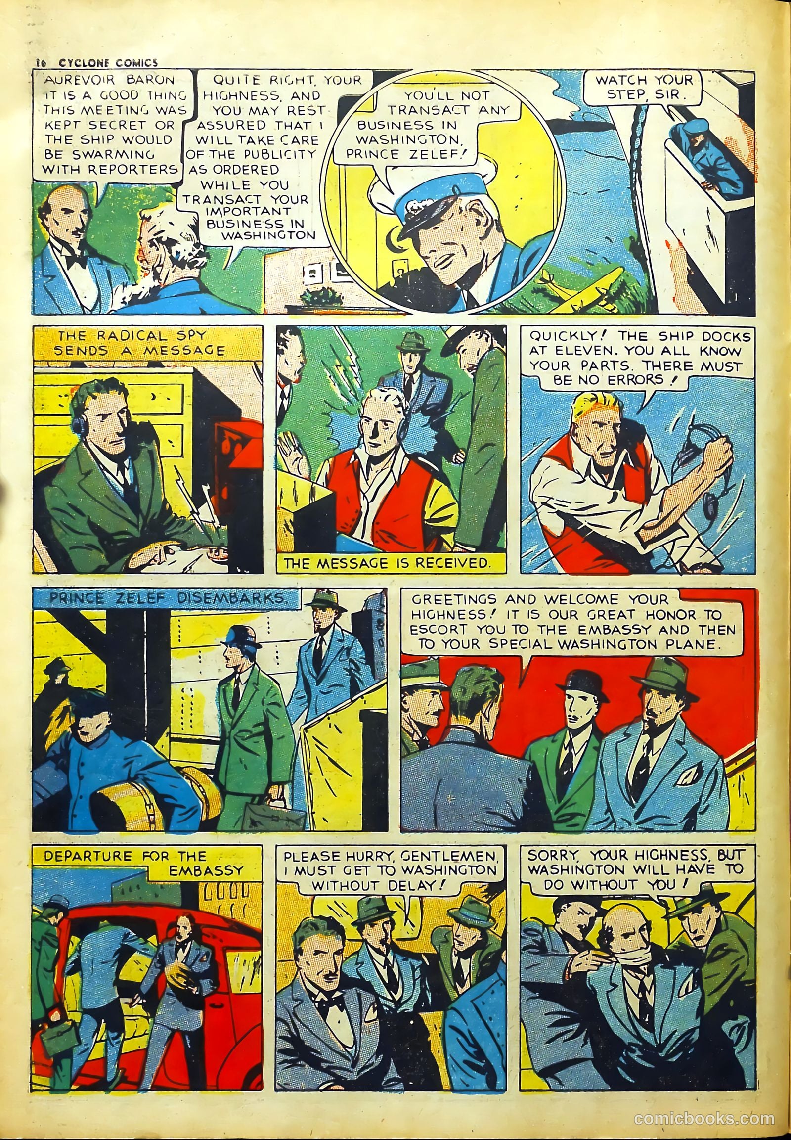 Cyclone Comics #5 (1940) — page 18 of 68