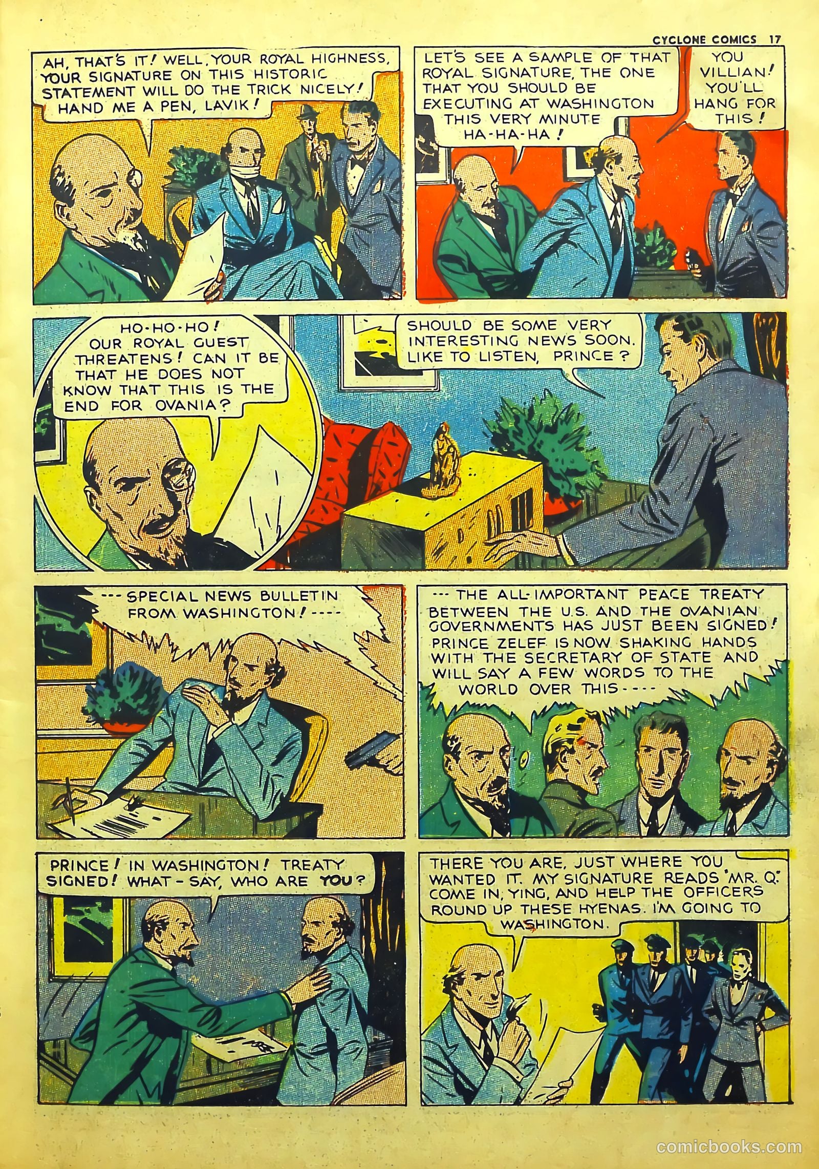 Cyclone Comics #5 (1940) — page 19 of 68