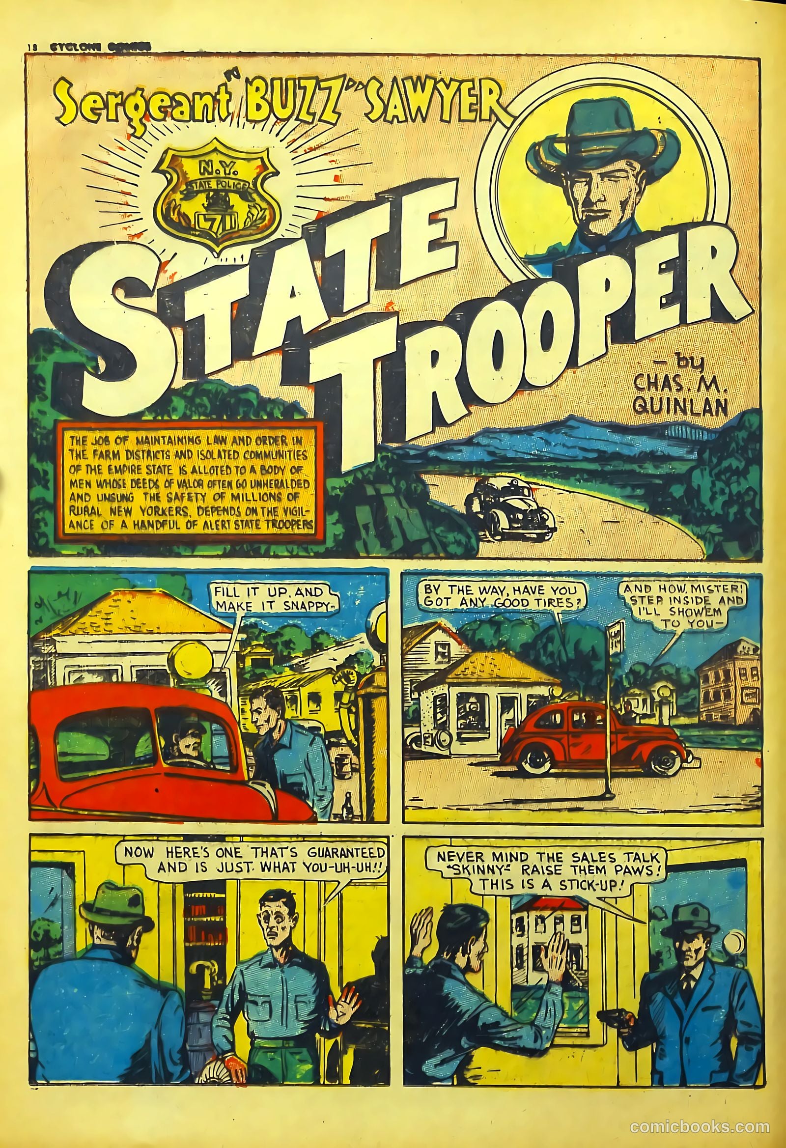 Cyclone Comics #5 (1940) — page 20 of 68