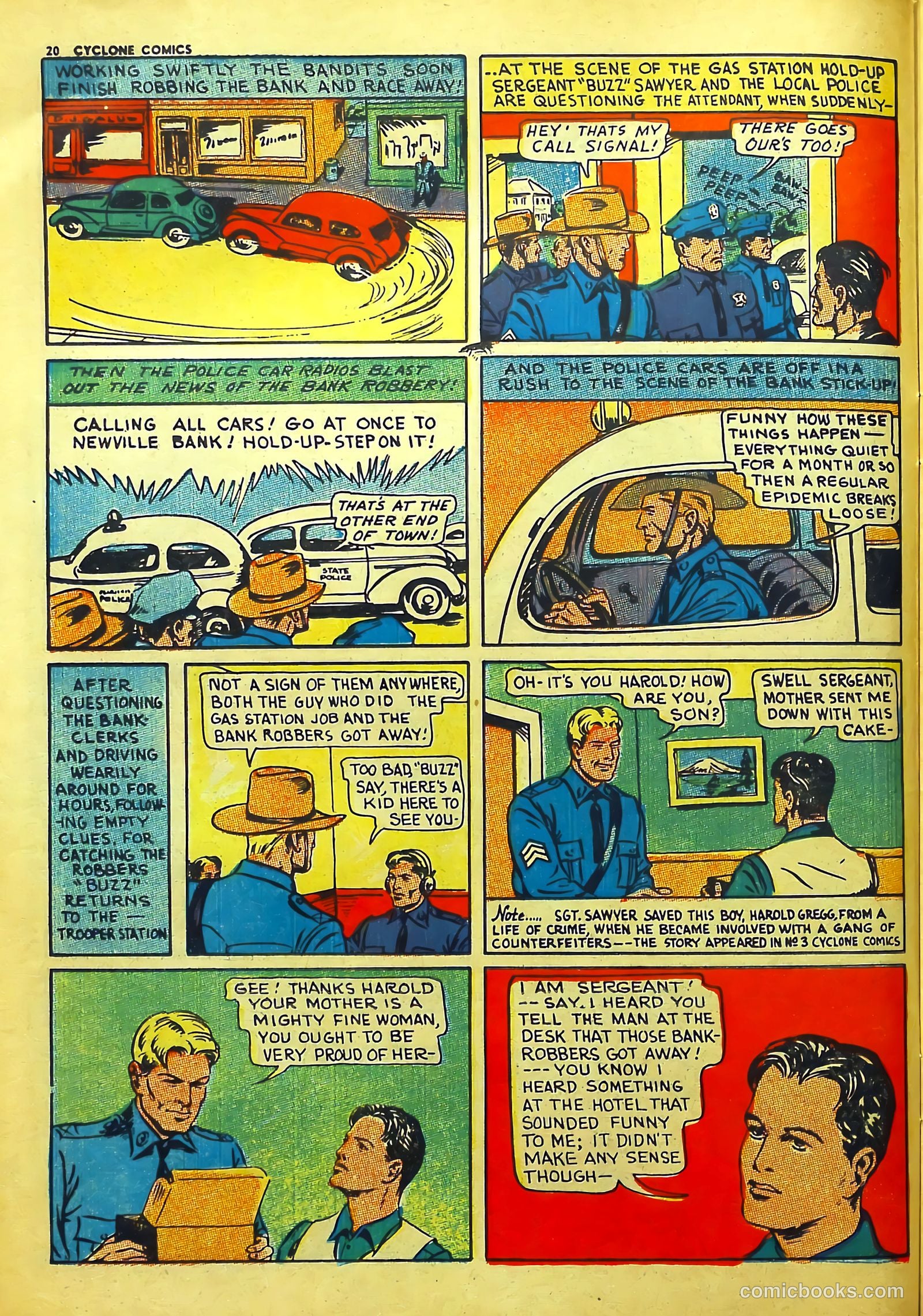 Cyclone Comics #5 (1940) — page 22 of 68