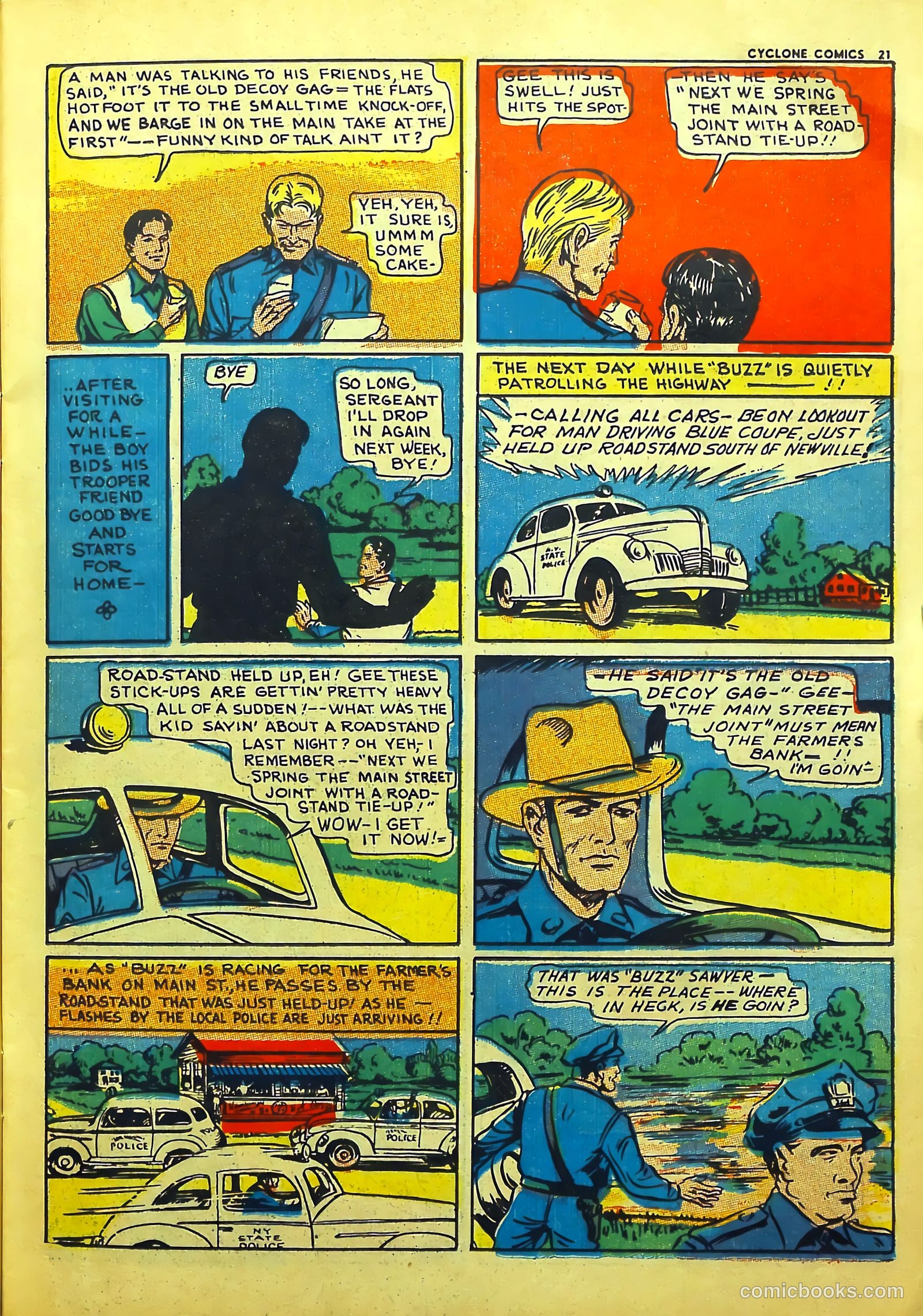 Cyclone Comics #5 (1940) — page 23 of 68