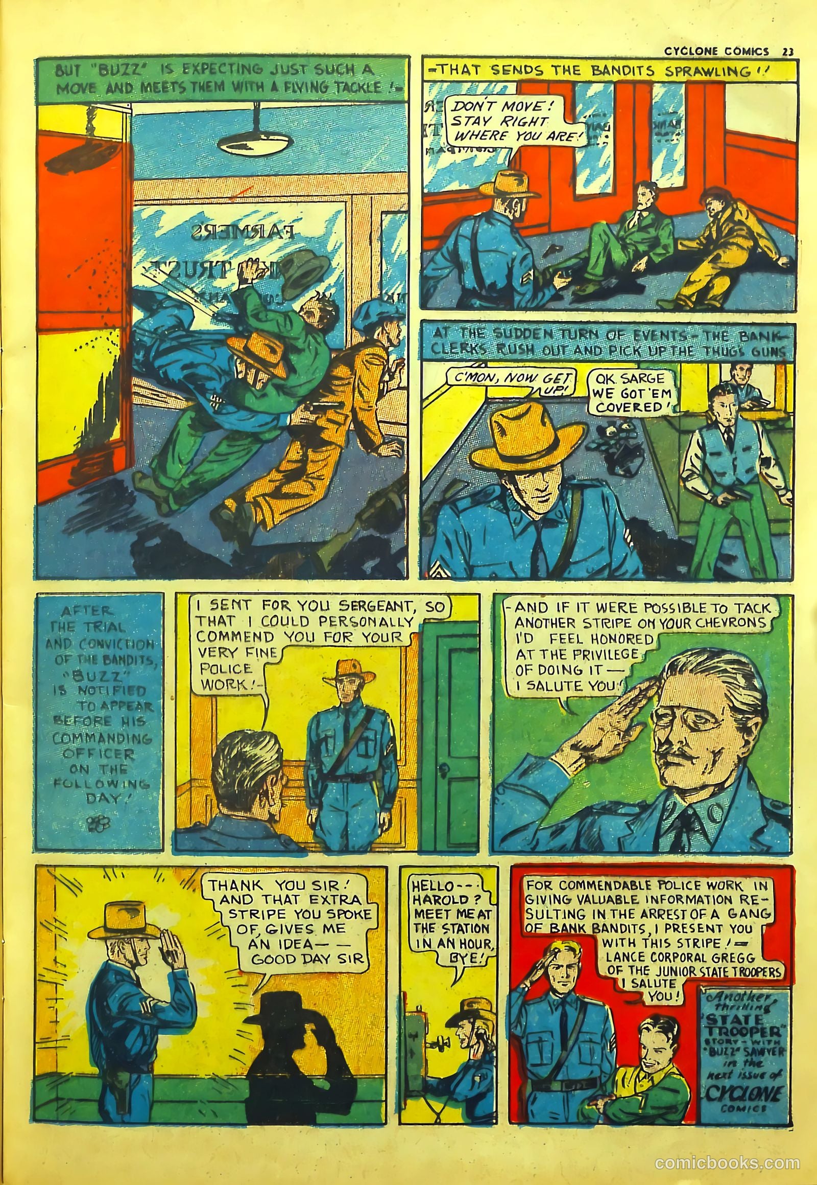 Cyclone Comics #5 (1940) — page 25 of 68
