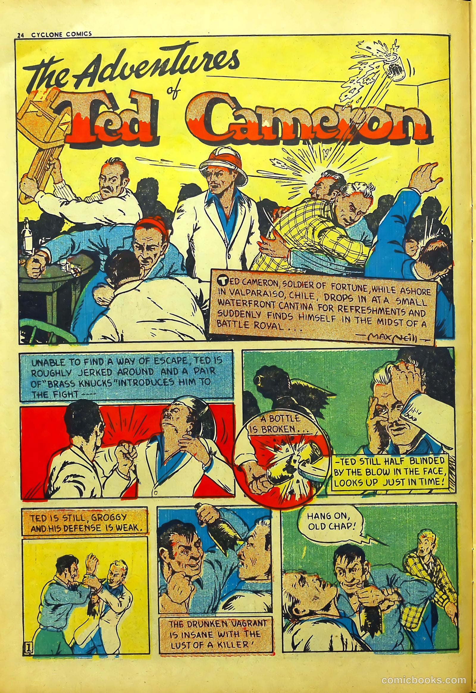 Cyclone Comics #5 (1940) — page 26 of 68