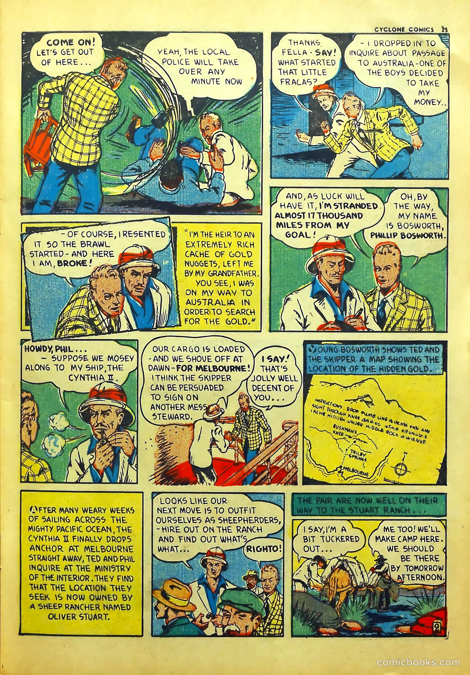 Cyclone Comics #5 (1940) — page 27 of 68