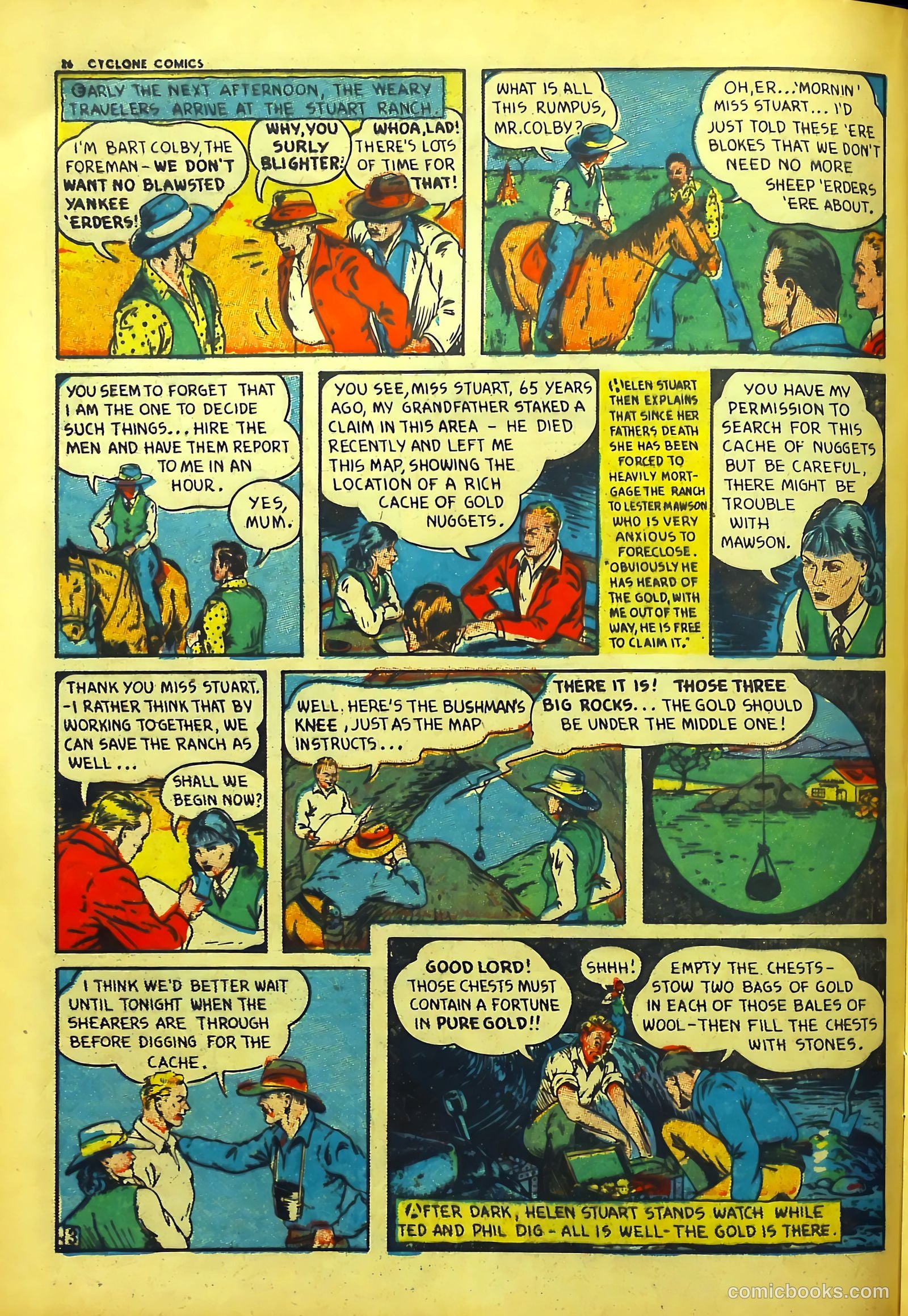 Cyclone Comics #5 (1940) — page 28 of 68