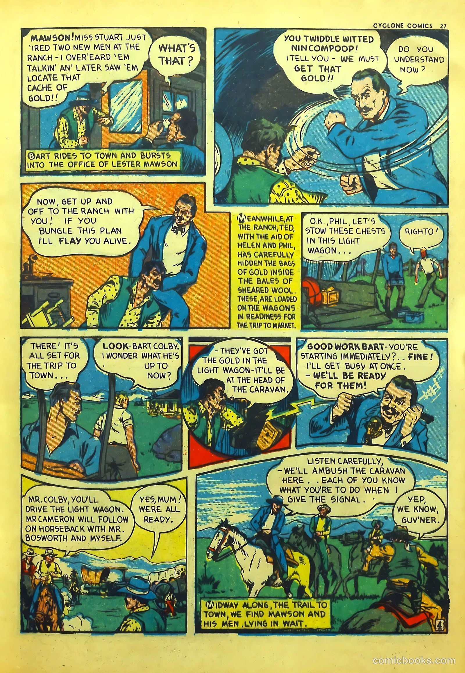 Cyclone Comics #5 (1940) — page 29 of 68