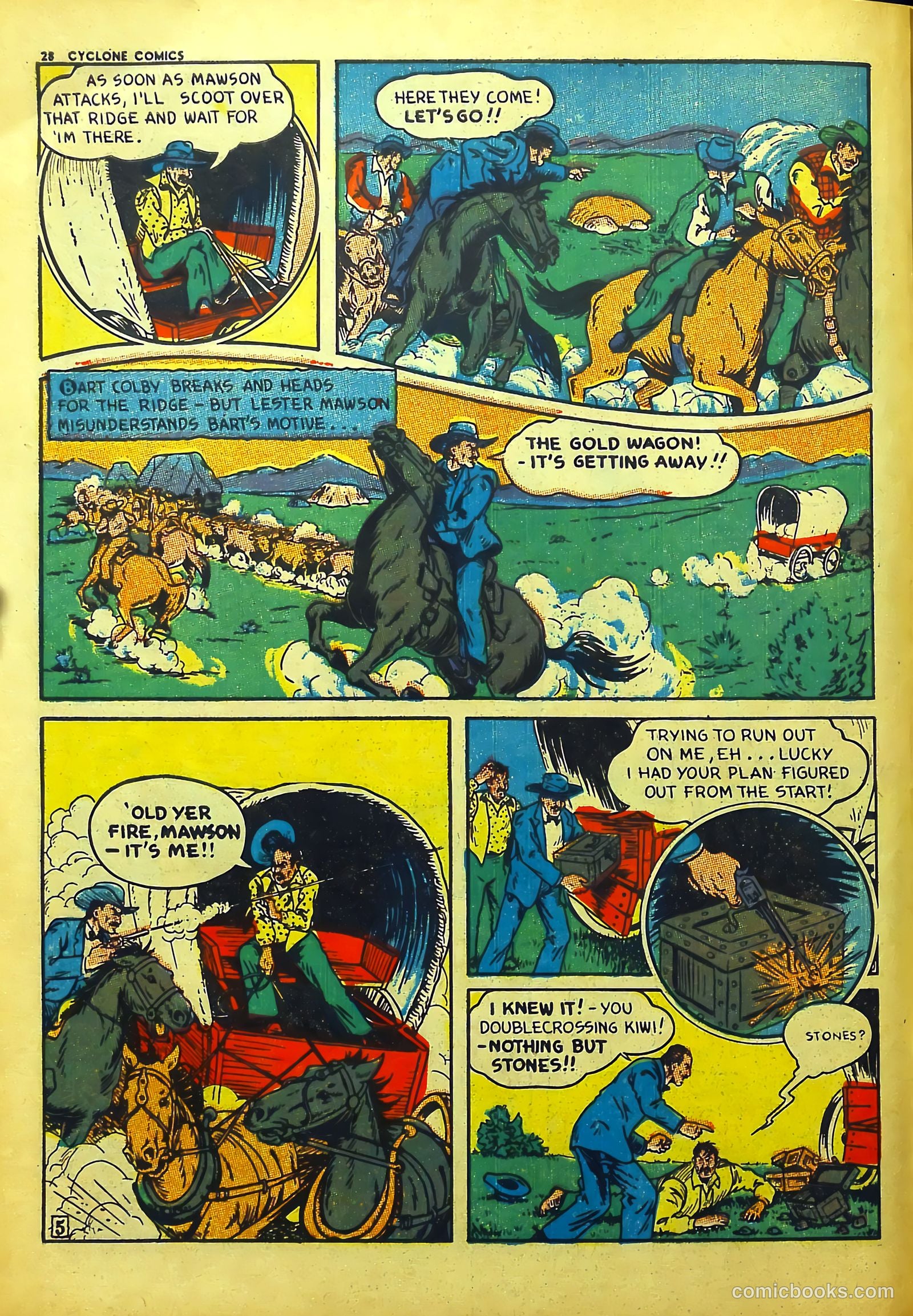 Cyclone Comics #5 (1940) — page 30 of 68