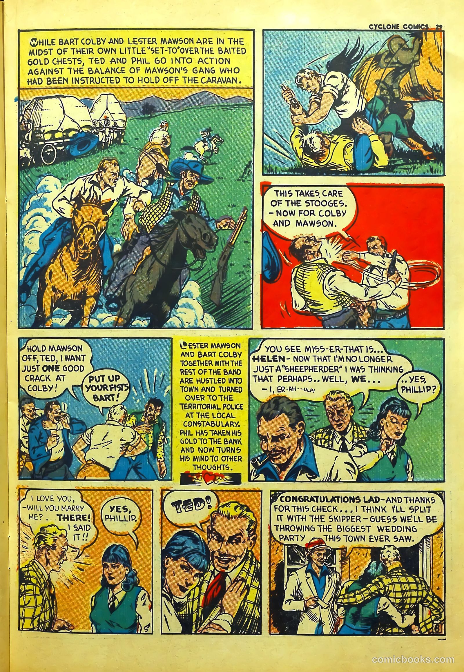Cyclone Comics #5 (1940) — page 31 of 68