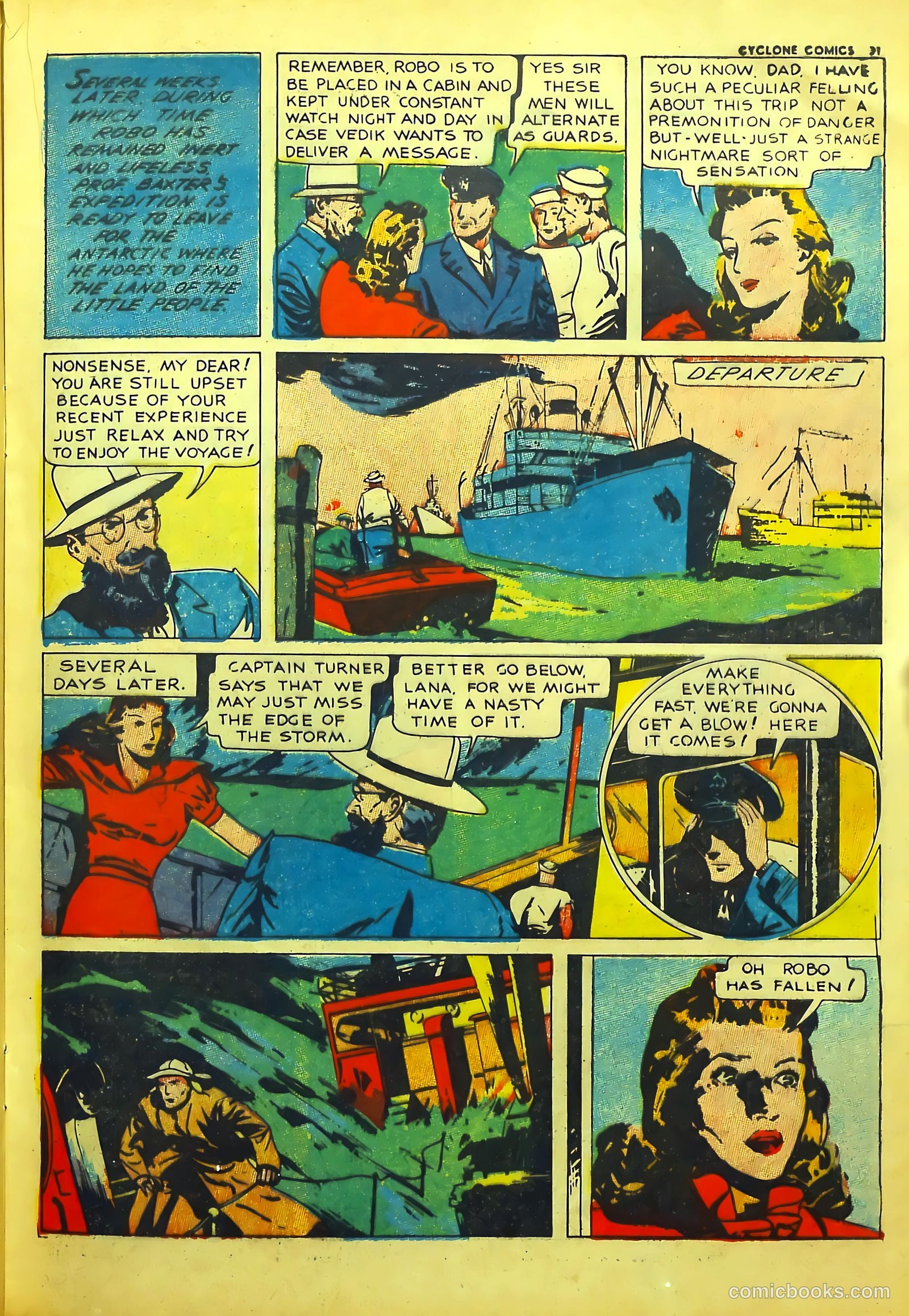 Cyclone Comics #5 (1940) — page 33 of 68