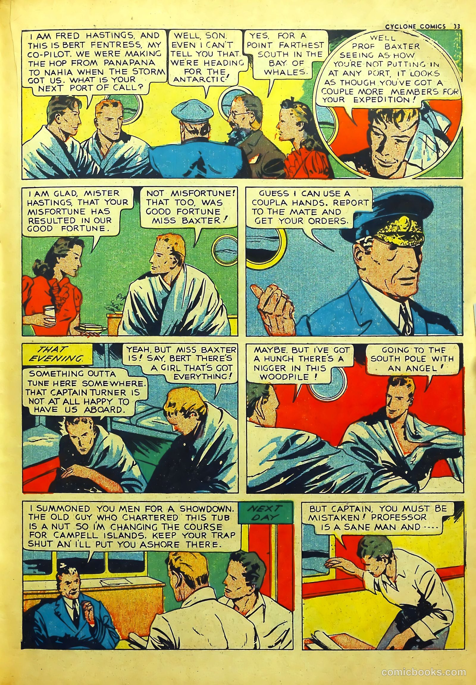 Cyclone Comics #5 (1940) — page 35 of 68