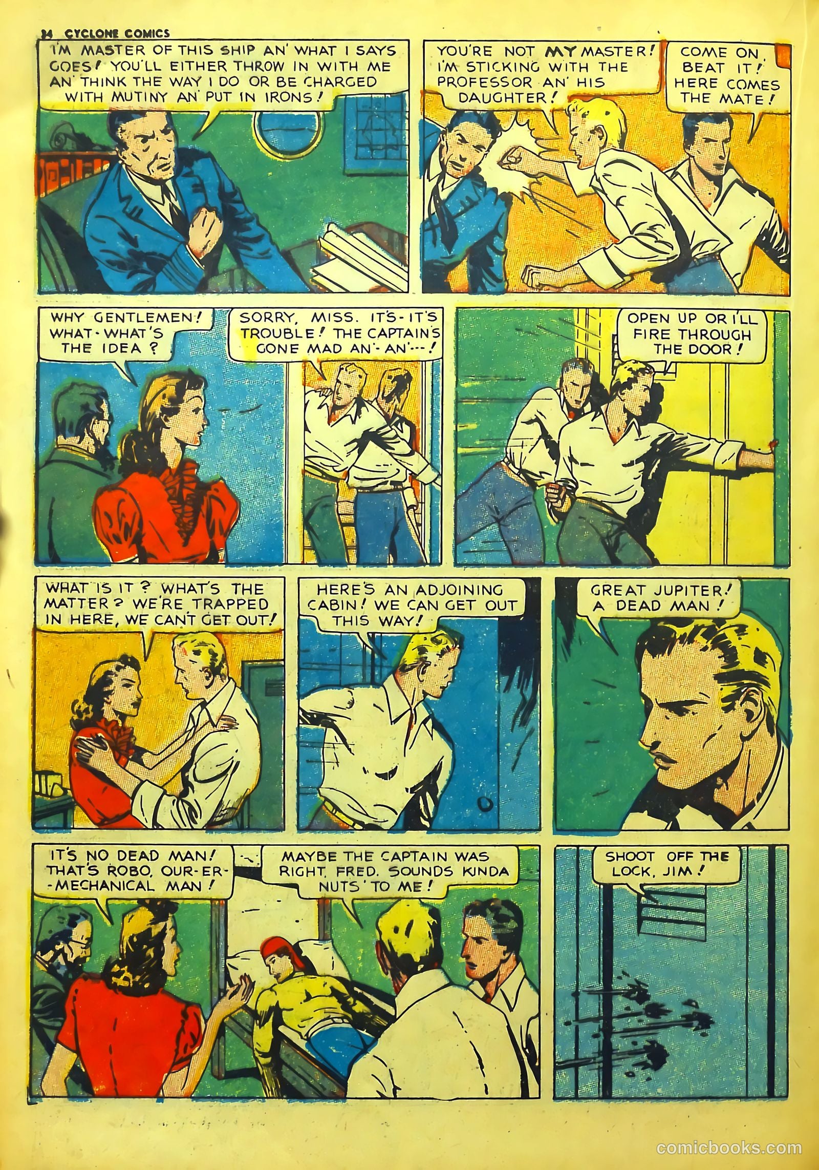 Cyclone Comics #5 (1940) — page 36 of 68