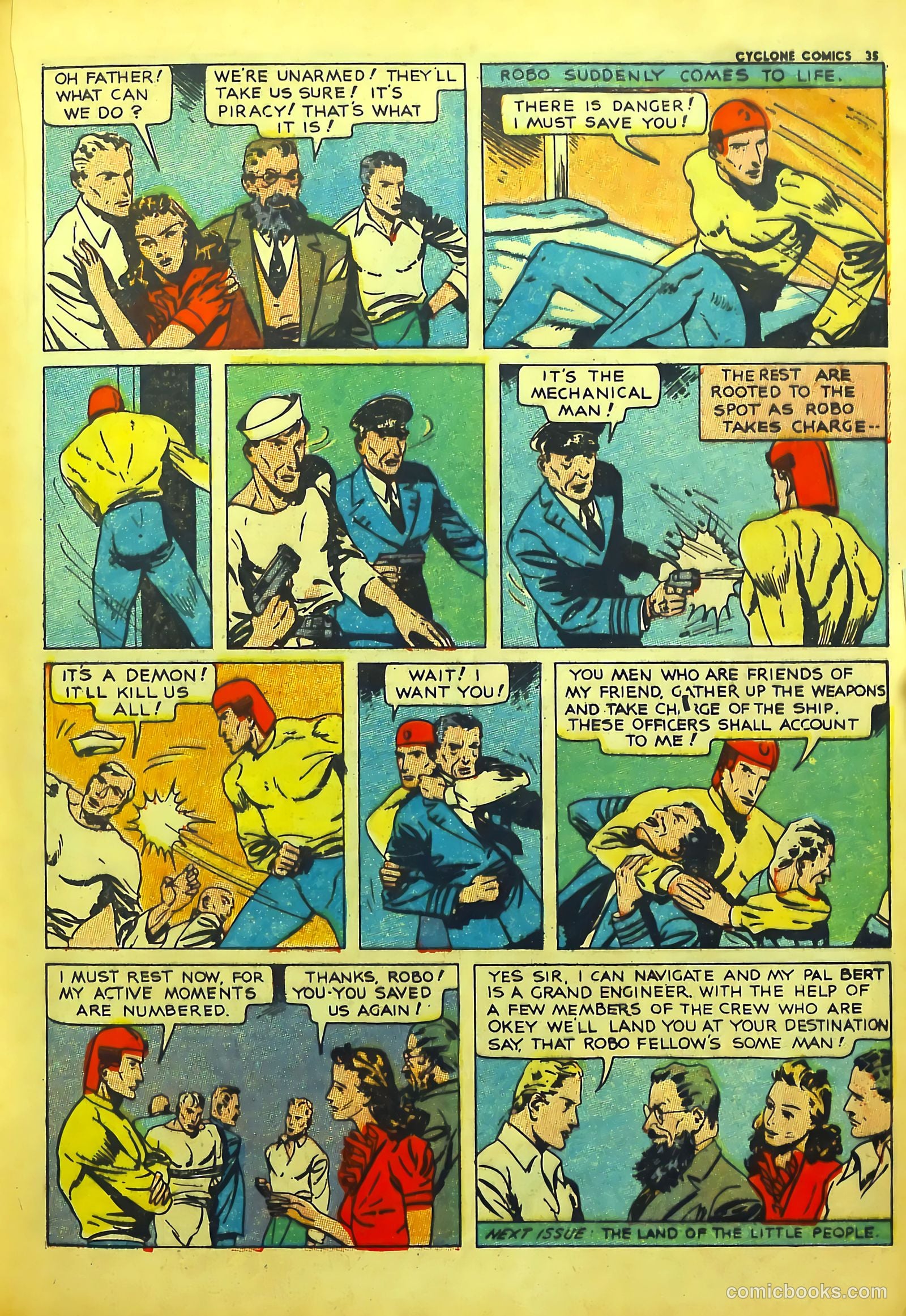Cyclone Comics #5 (1940) — page 37 of 68