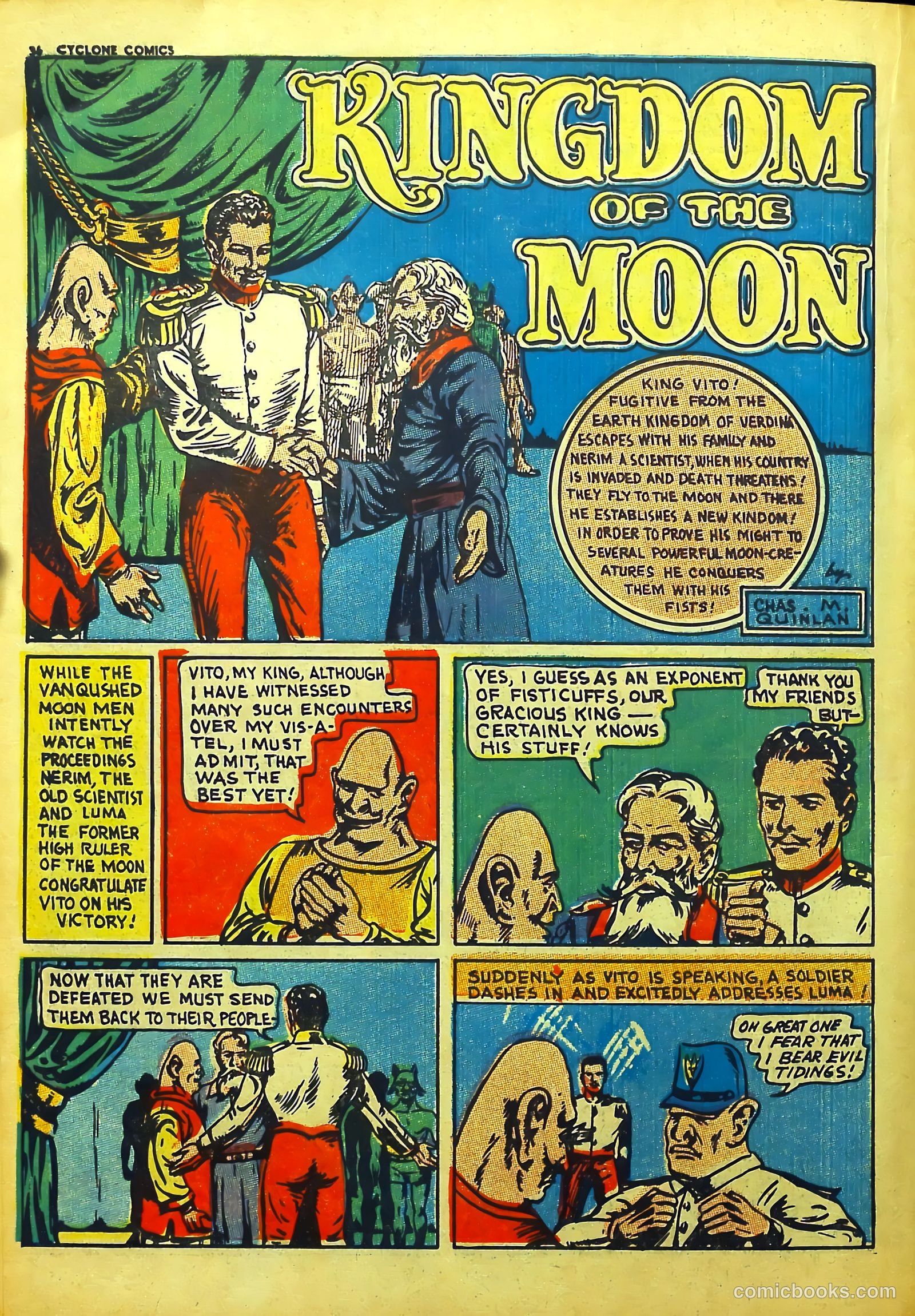 Cyclone Comics #5 (1940) — page 38 of 68