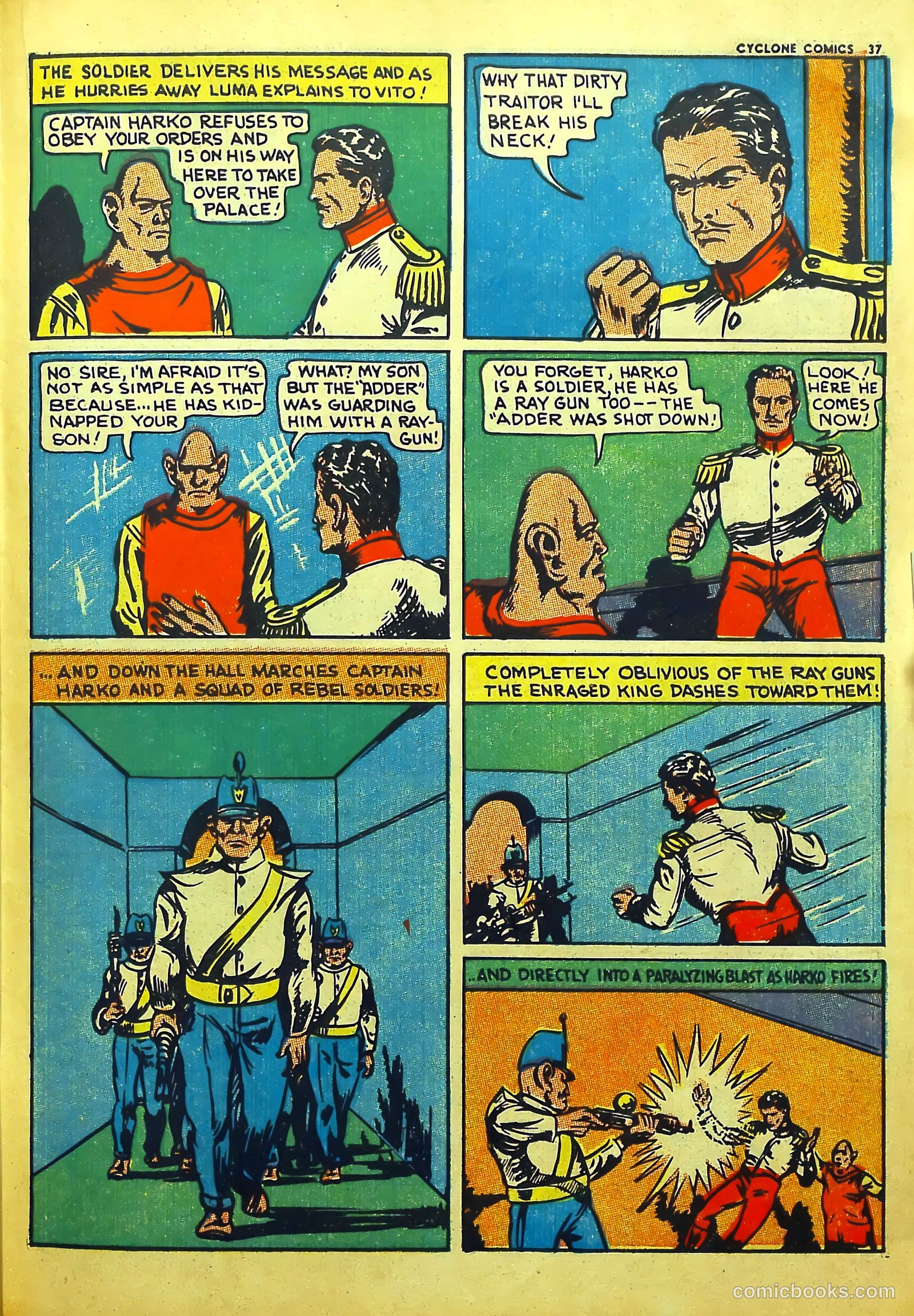 Cyclone Comics #5 (1940) — page 39 of 68