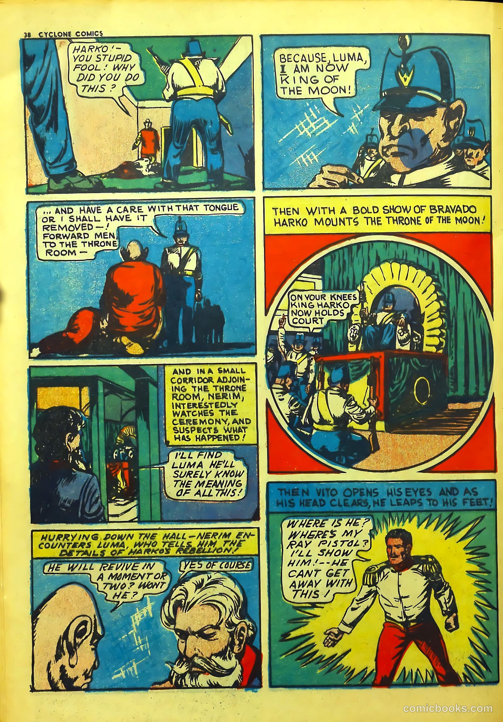 Cyclone Comics #5 (1940) — page 40 of 68