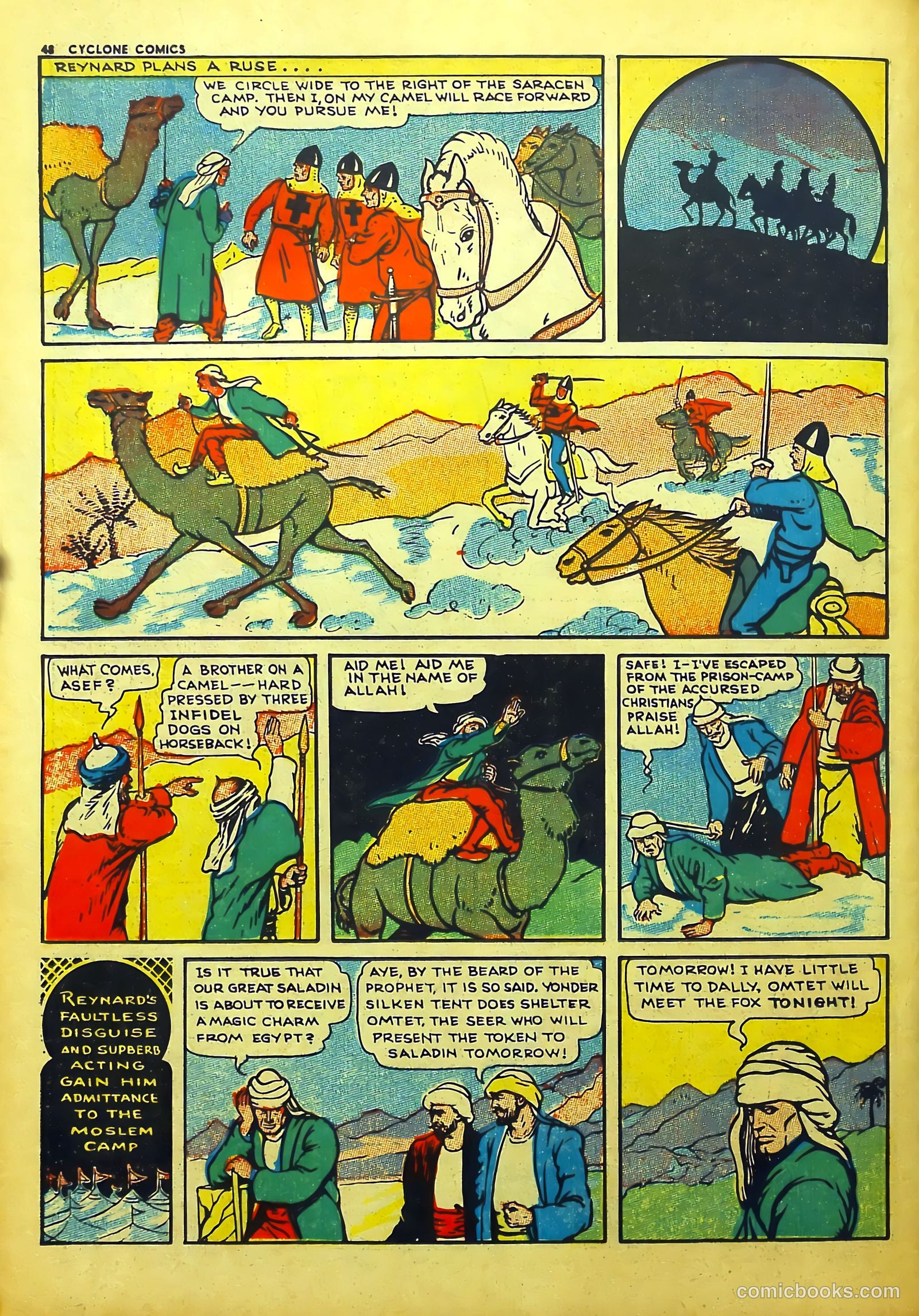 Cyclone Comics #5 (1940) — page 50 of 68