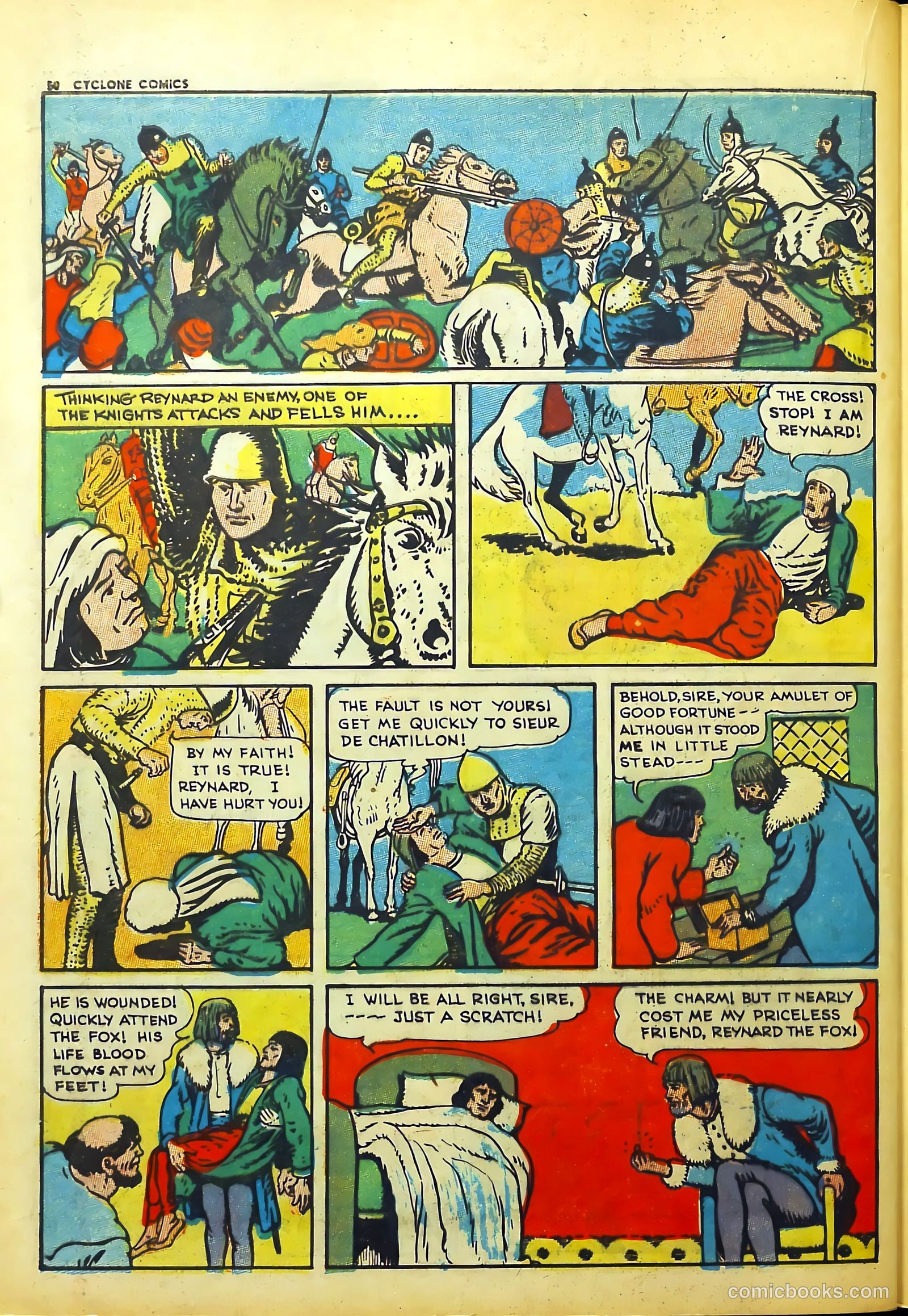 Cyclone Comics #5 (1940) — page 52 of 68