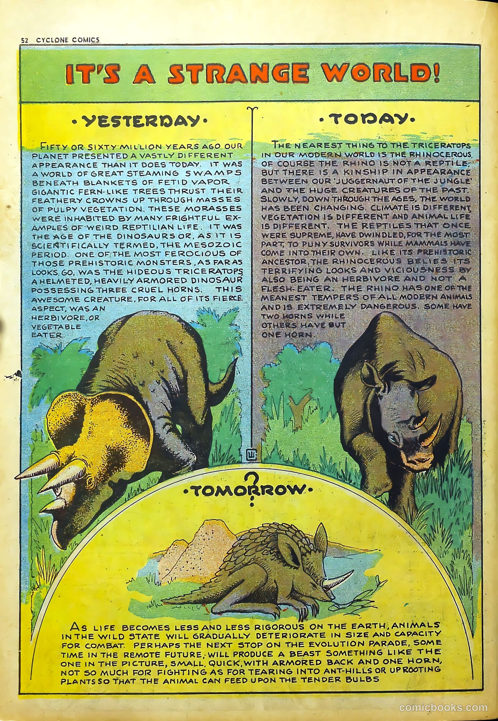 Cyclone Comics #5 (1940) — page 54 of 68