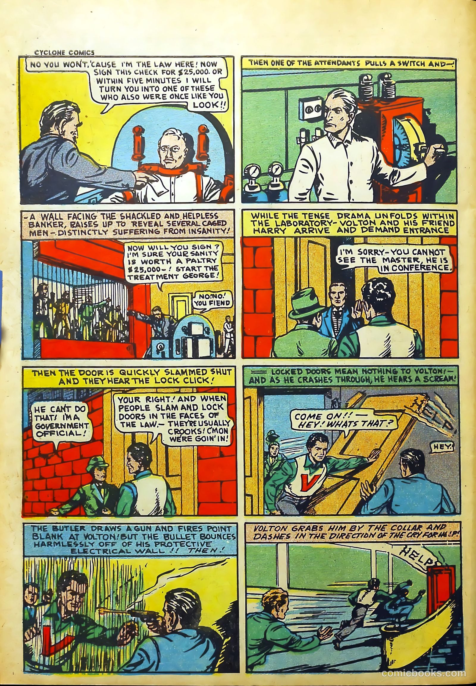 Cyclone Comics #5 (1940) — page 58 of 68