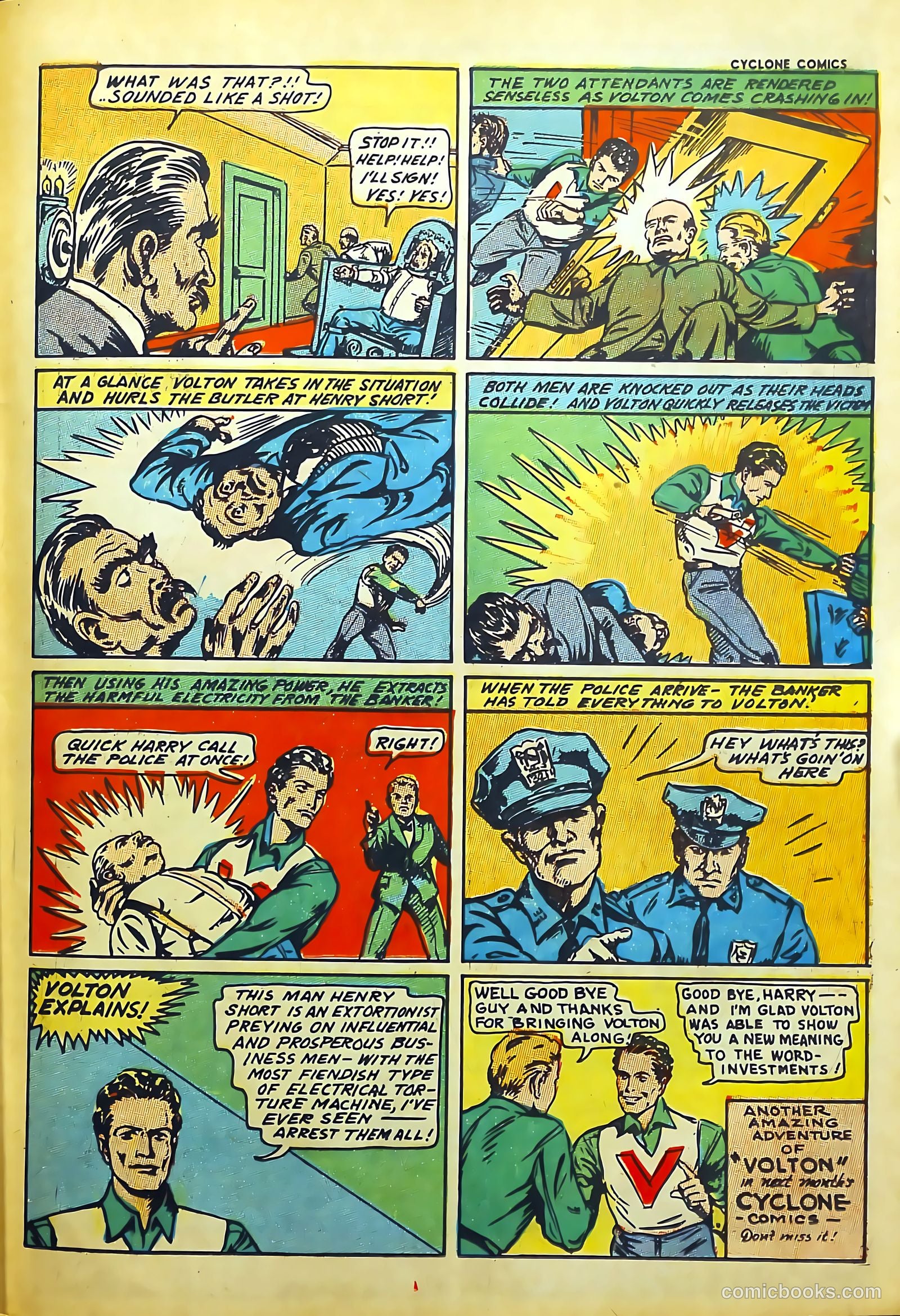 Cyclone Comics #5 (1940) — page 59 of 68