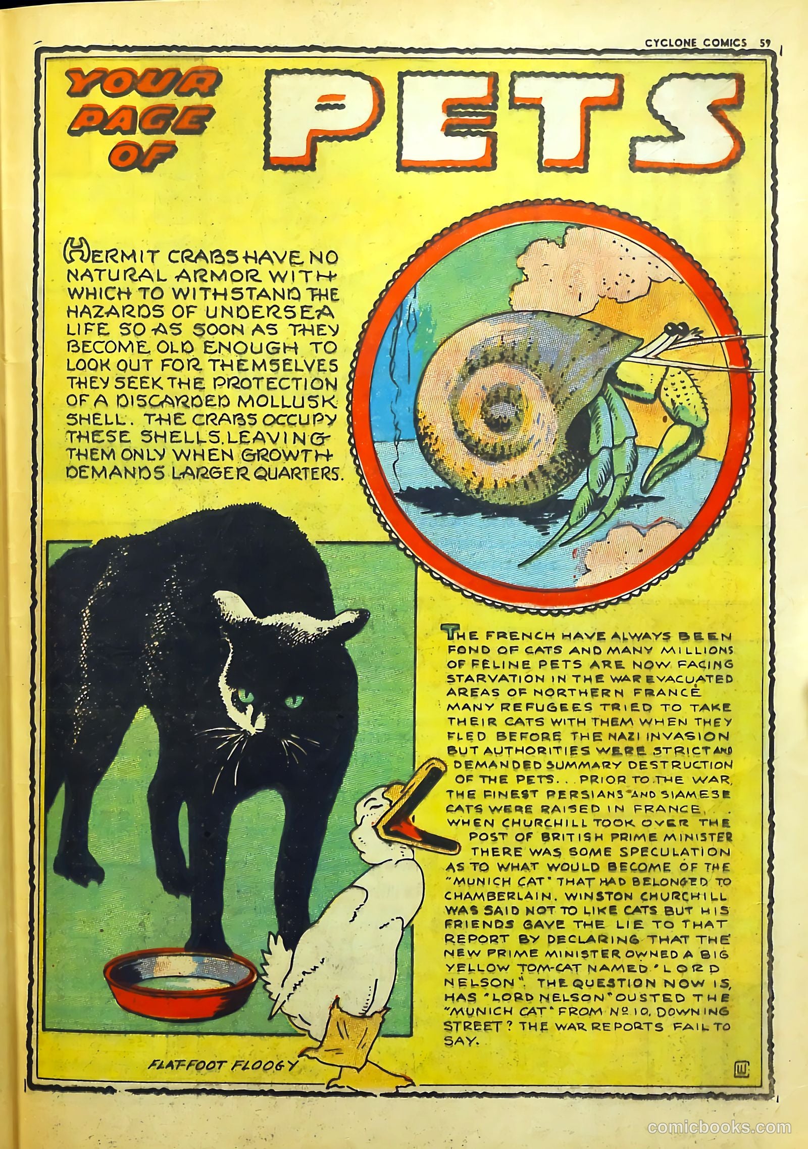 Cyclone Comics #5 (1940) — page 61 of 68