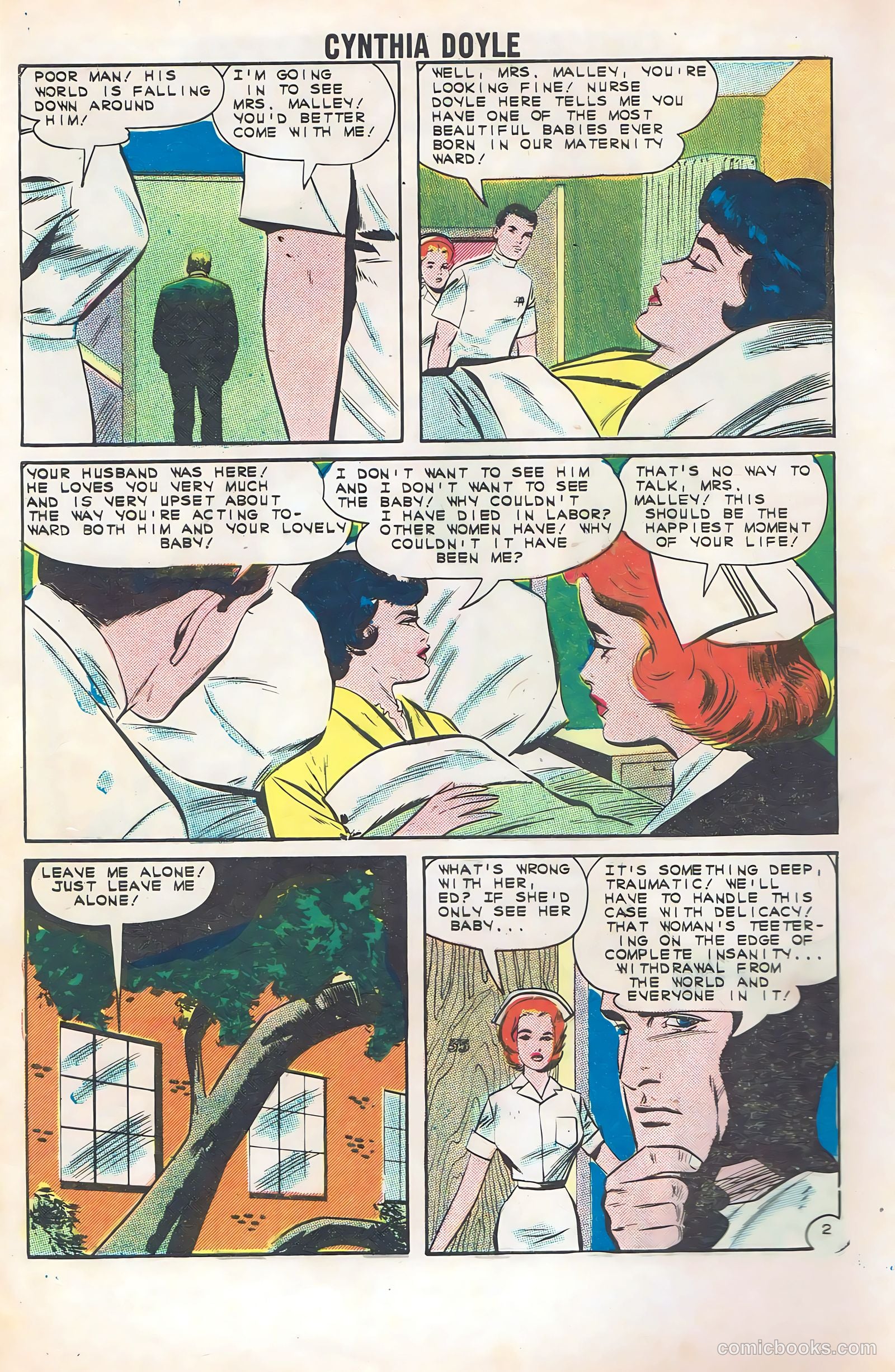 Cynthia Doyle, Nurse in Love #66 (1962) — page 4 of 36