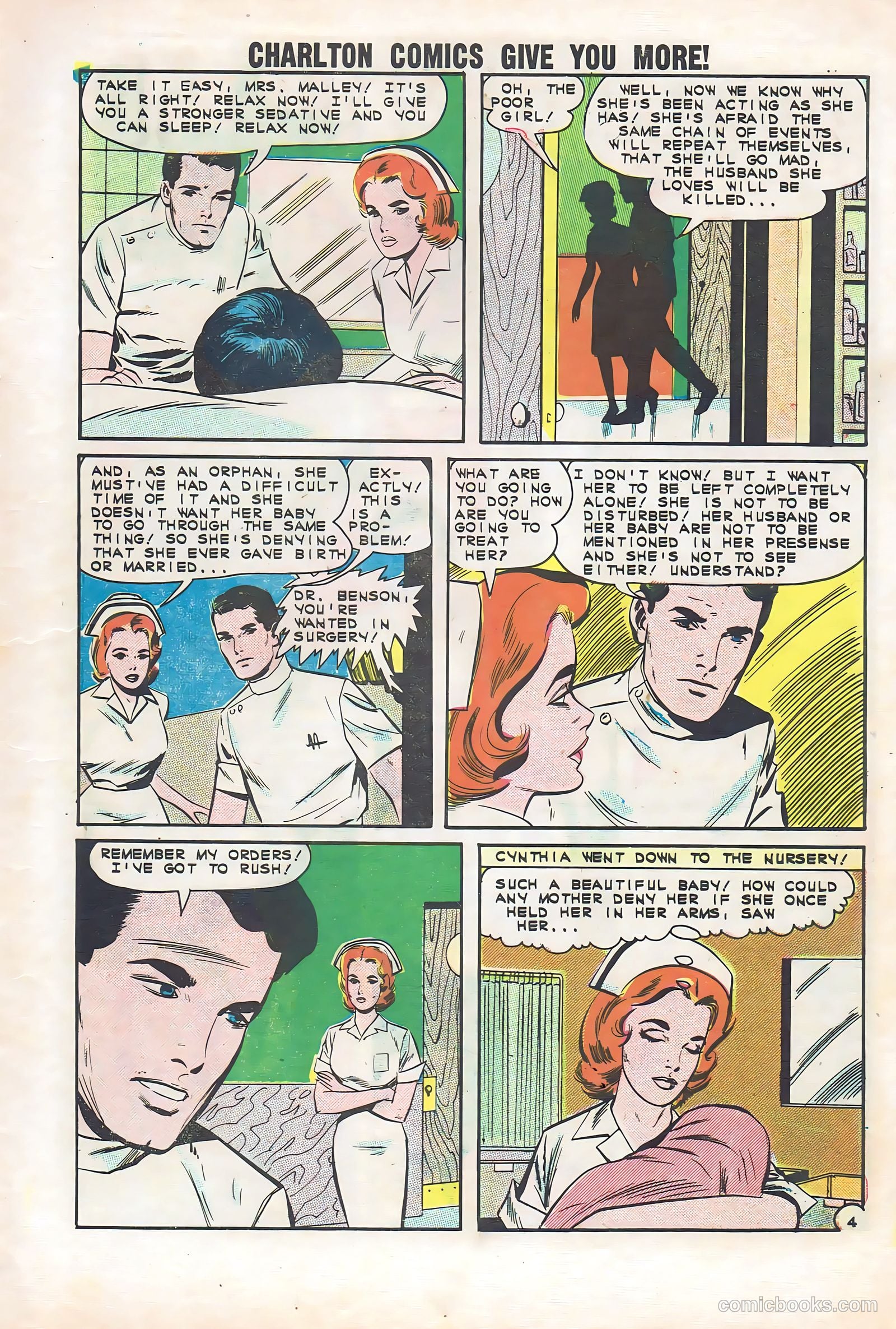 Cynthia Doyle, Nurse in Love #66 (1962) — page 7 of 36