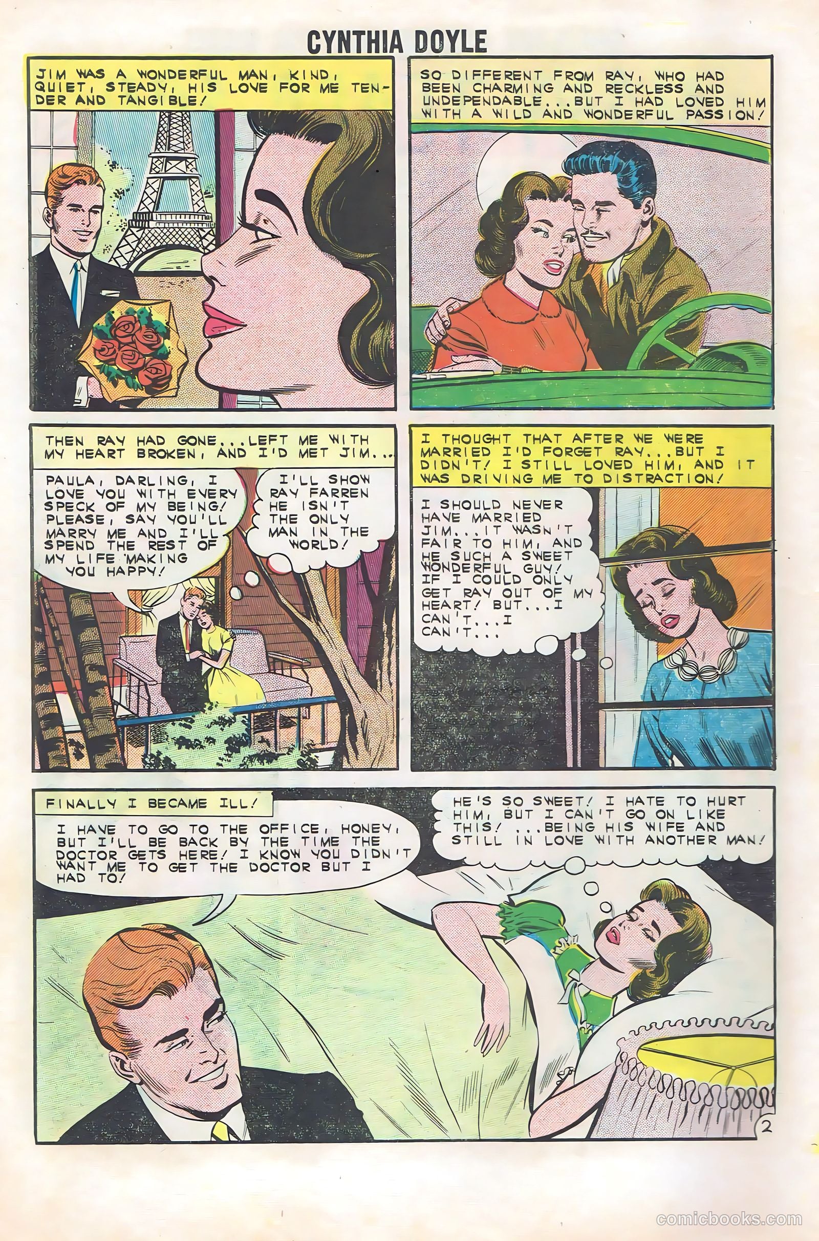 Cynthia Doyle, Nurse in Love #66 (1962) — page 10 of 36