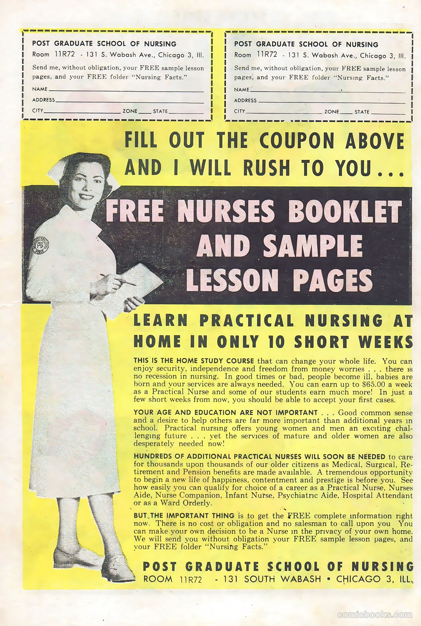 Cynthia Doyle, Nurse in Love #66 (1962) — page 15 of 36