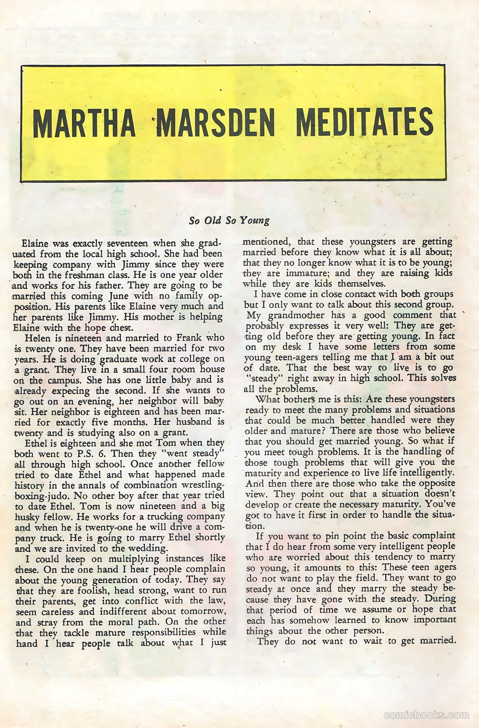 Cynthia Doyle, Nurse in Love #66 (1962) — page 18 of 36