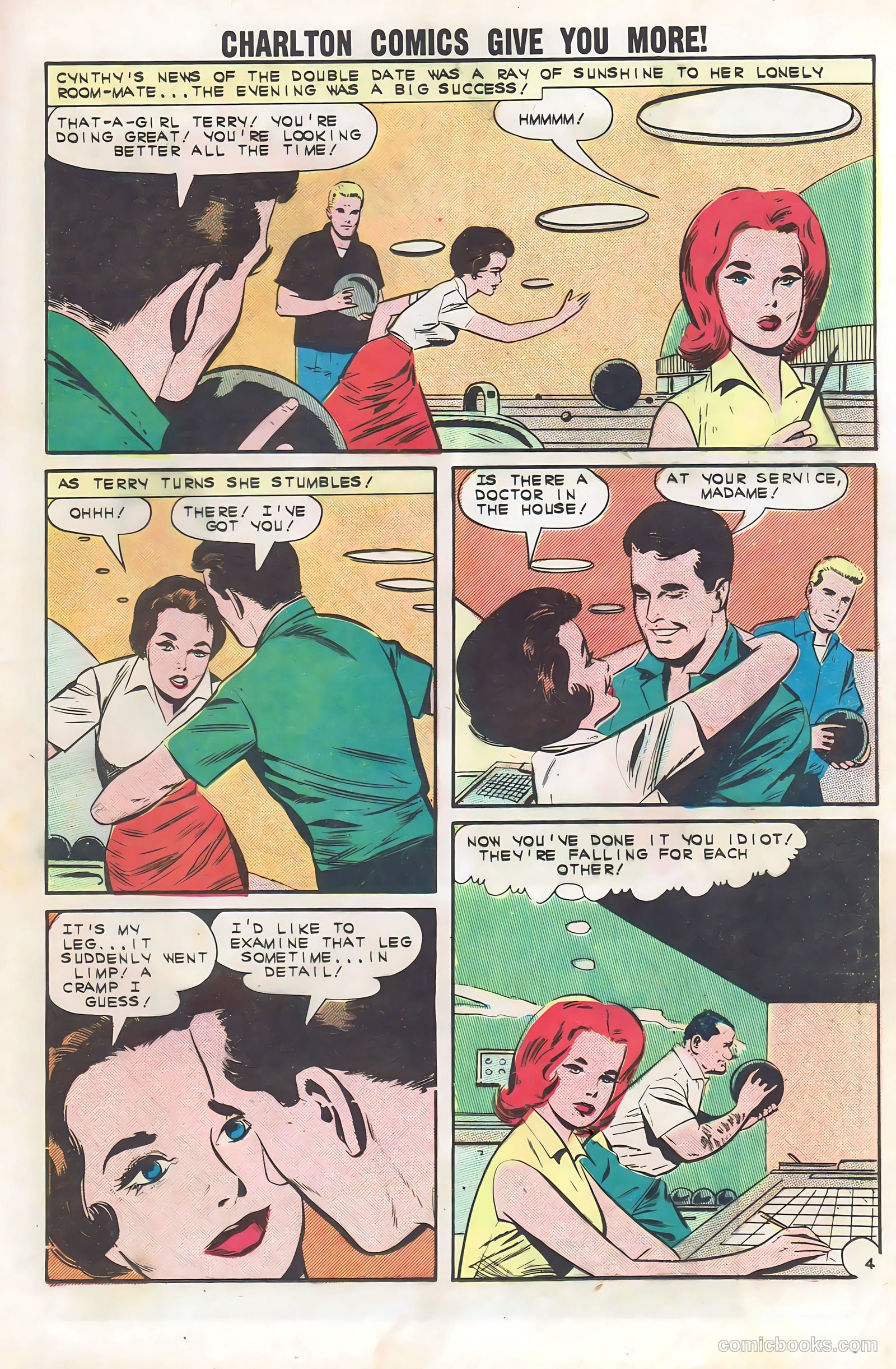 Cynthia Doyle, Nurse in Love #66 (1962) — page 25 of 36
