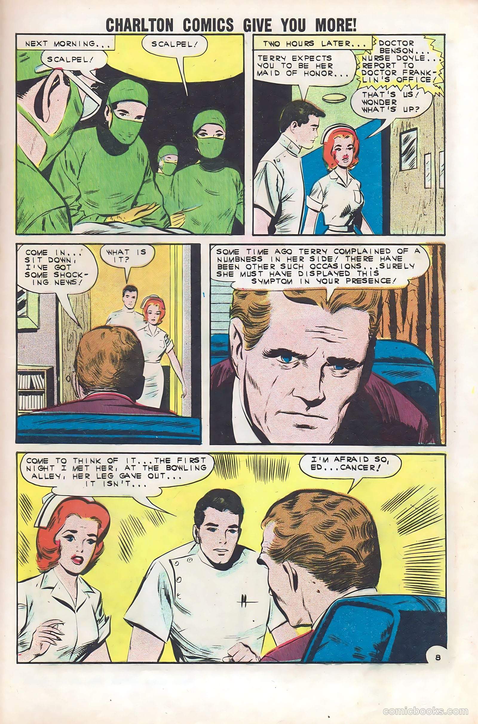 Cynthia Doyle, Nurse in Love #66 (1962) — page 29 of 36