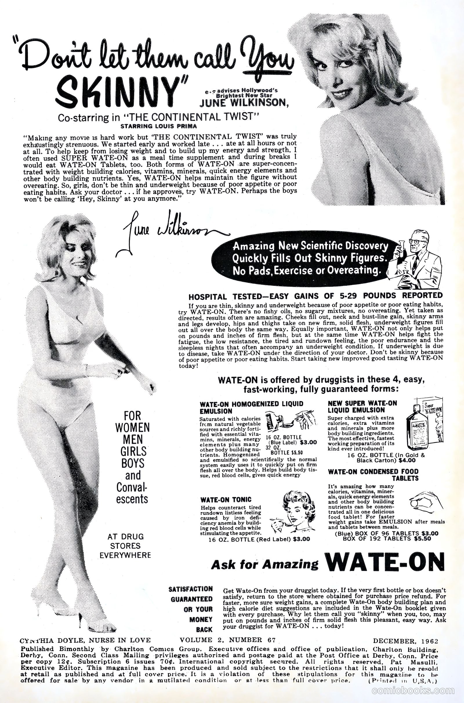 Cynthia Doyle, Nurse in Love #67 (1962) — page 2 of 37
